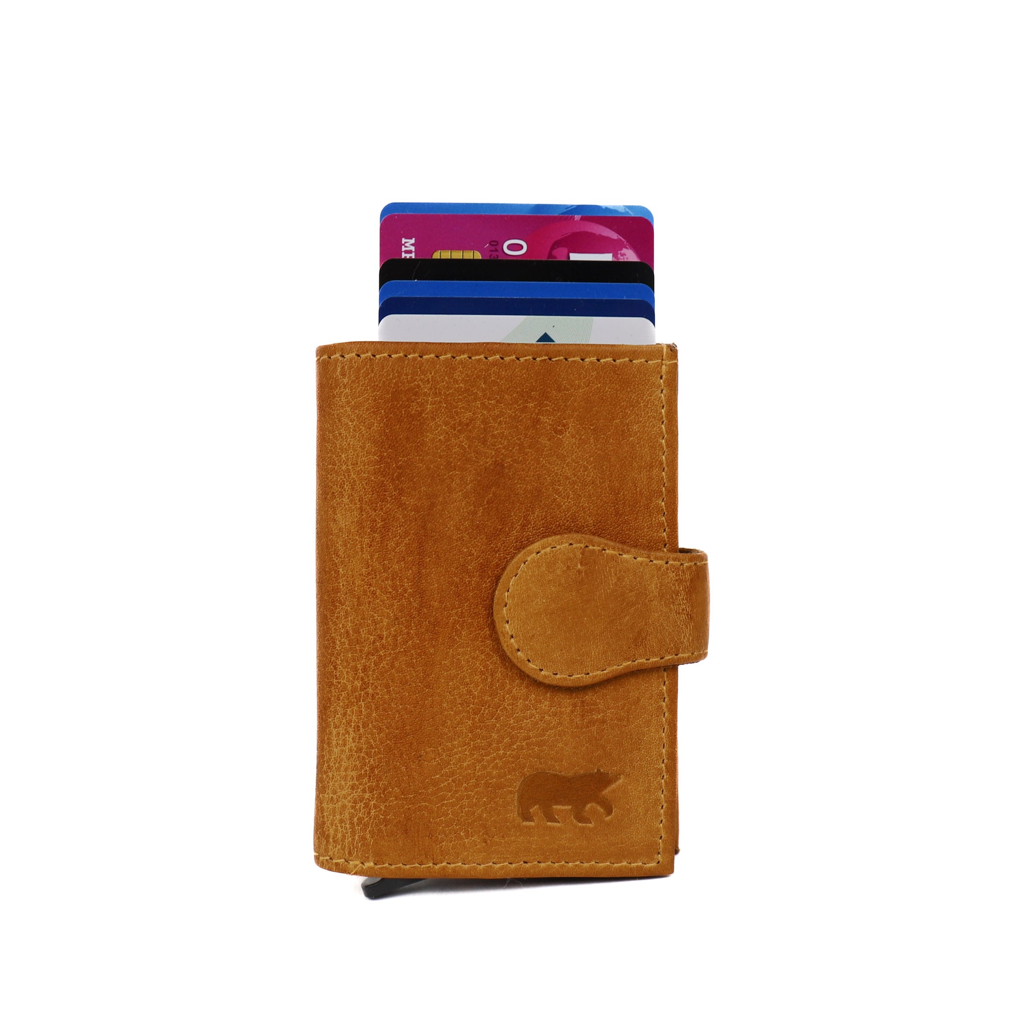 Card holder 'Elsie' yellow