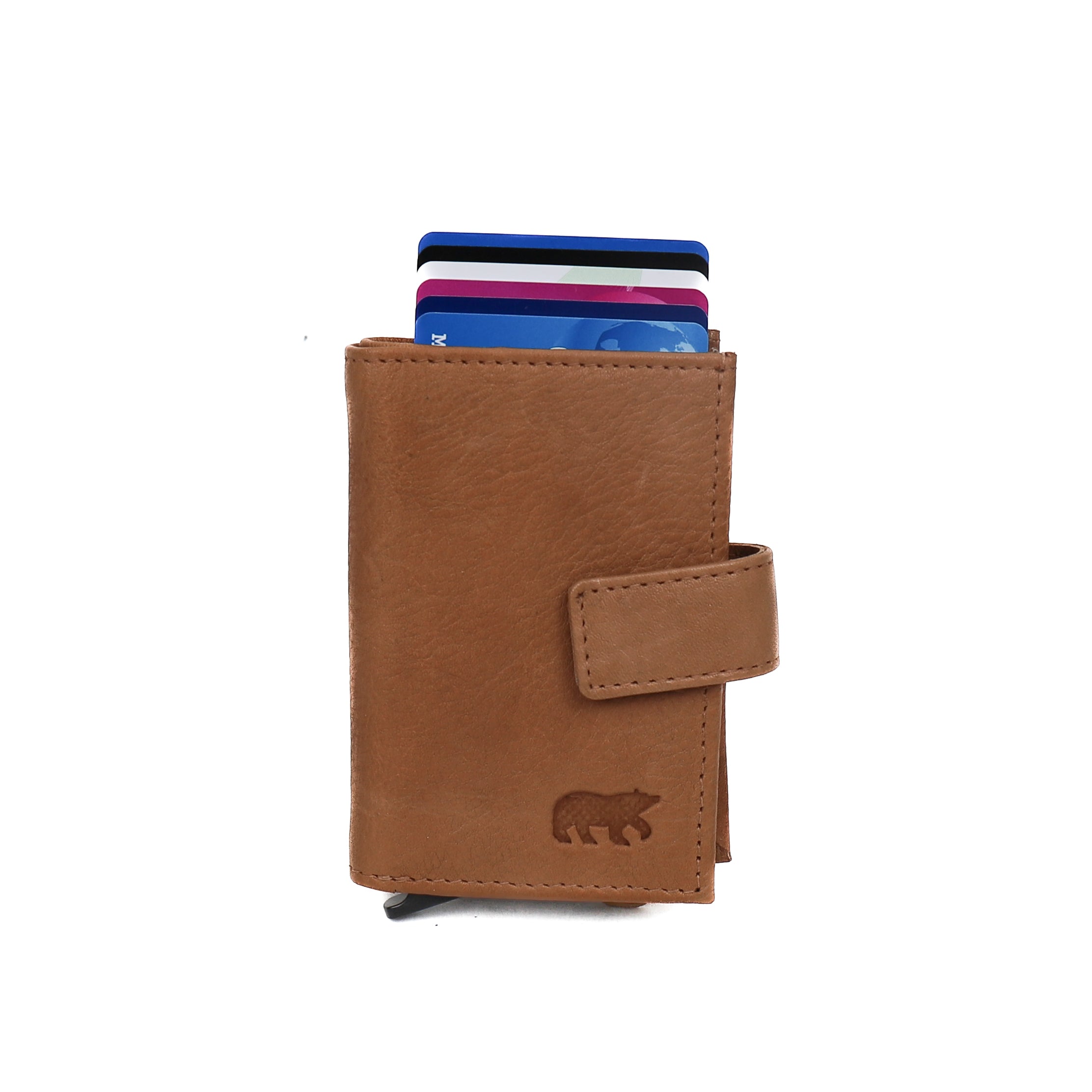 Card holder 'Elsie' taupe