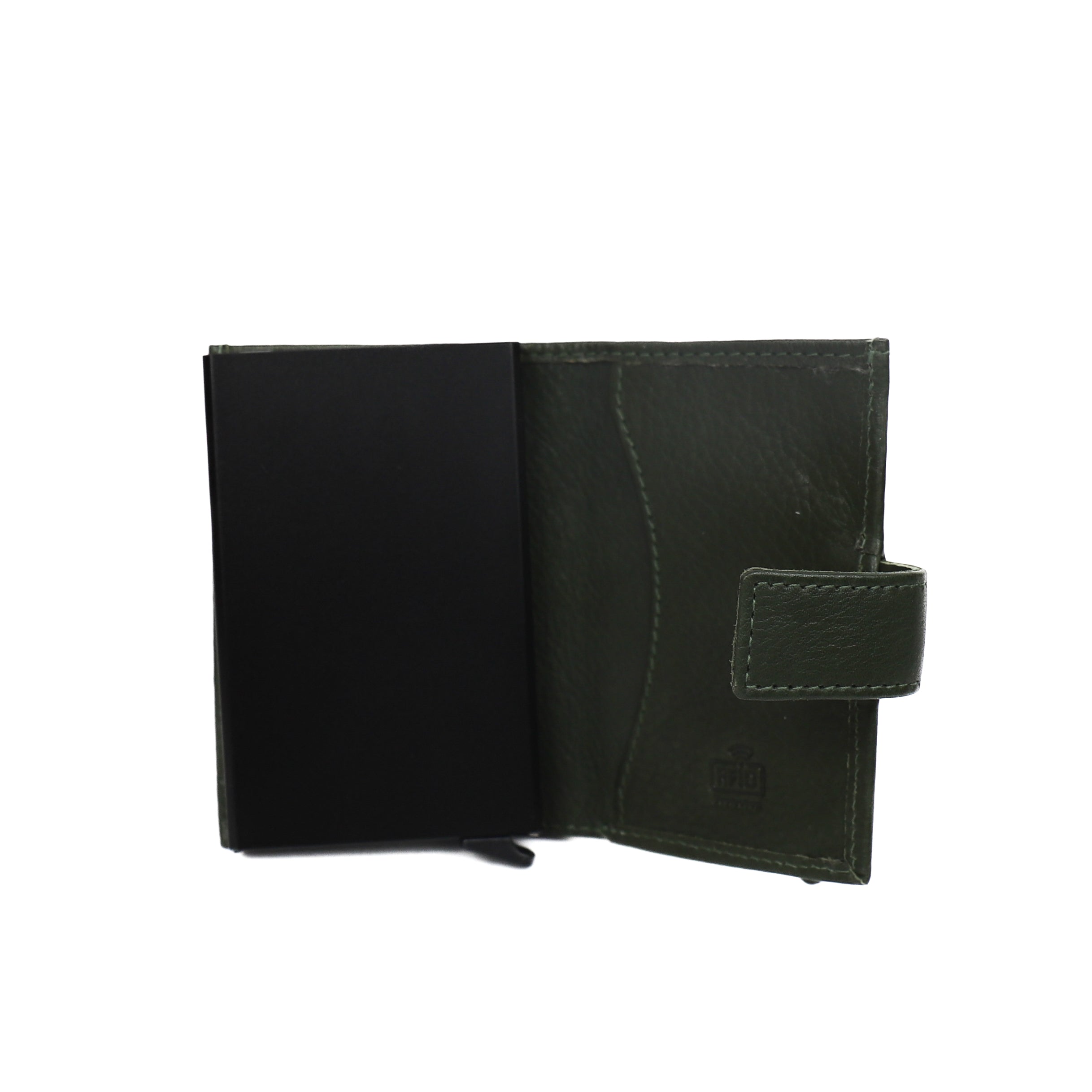 Card holder 'Elsie' green