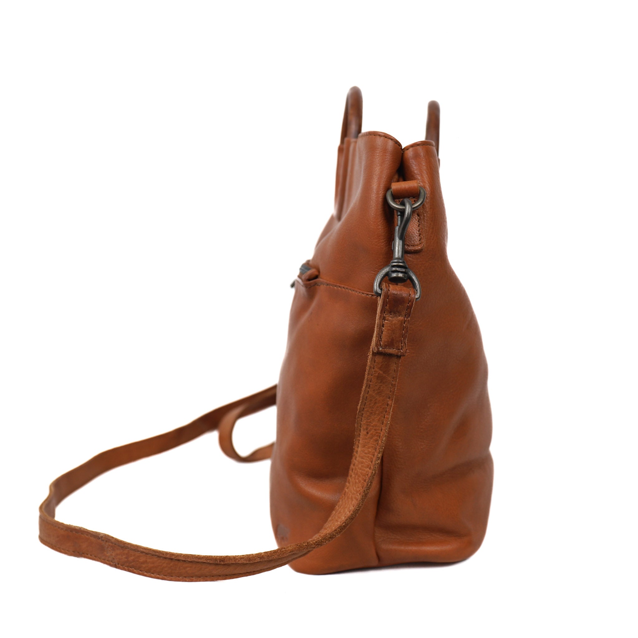 Hand-/schoudertas 'Yen' cognac