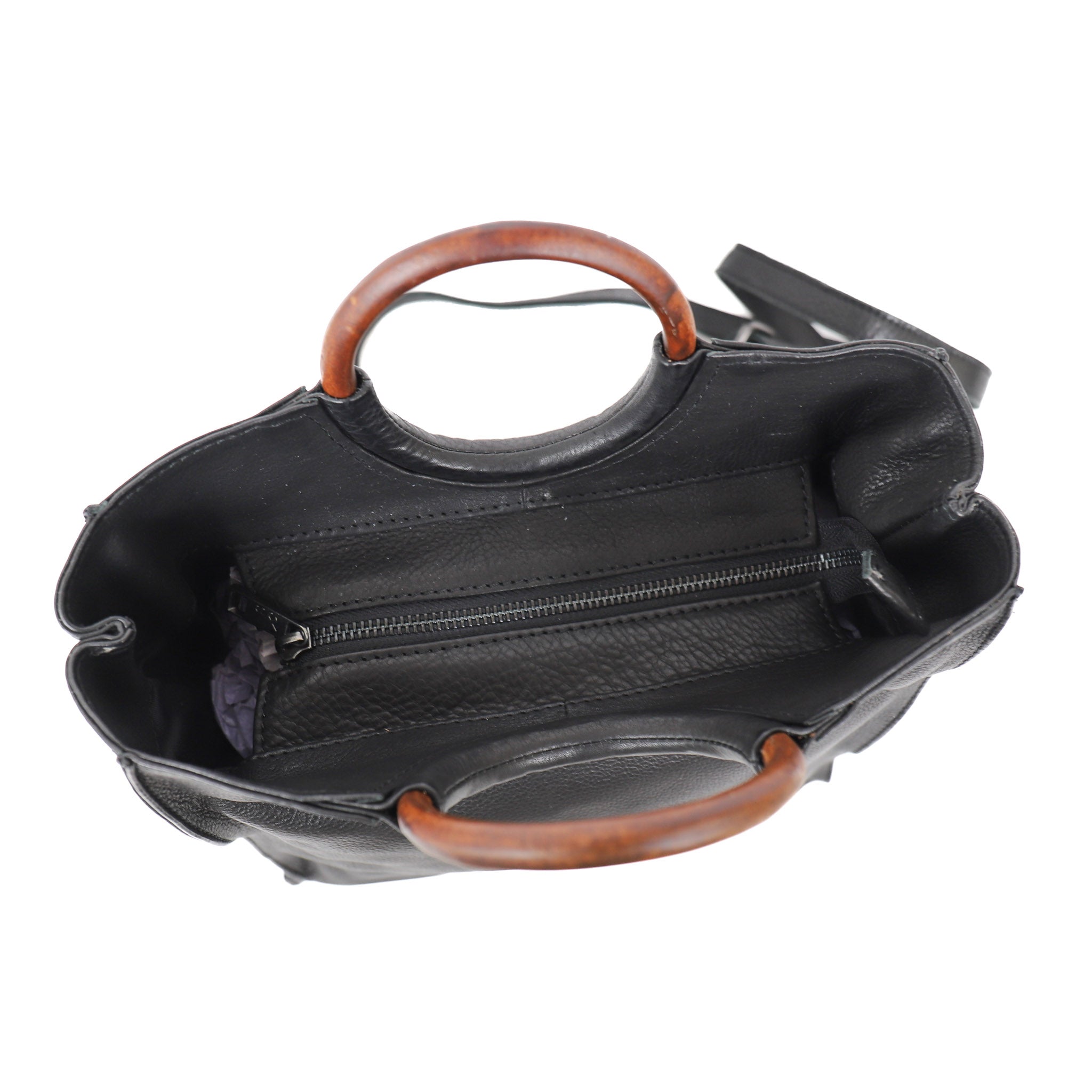 Hand/shoulder bag 'Sara' black