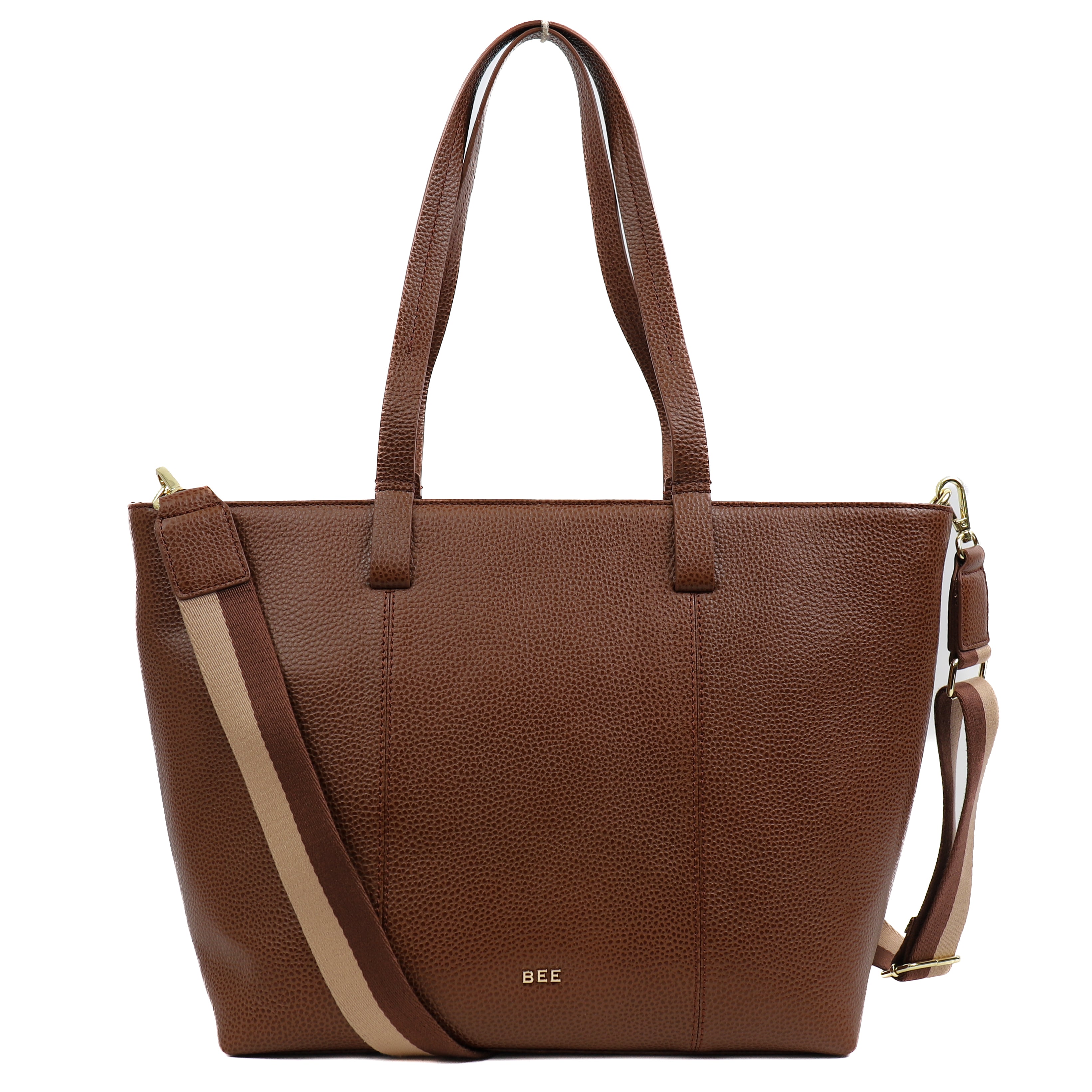 Grote shopper 'Maya' Tipping Tan