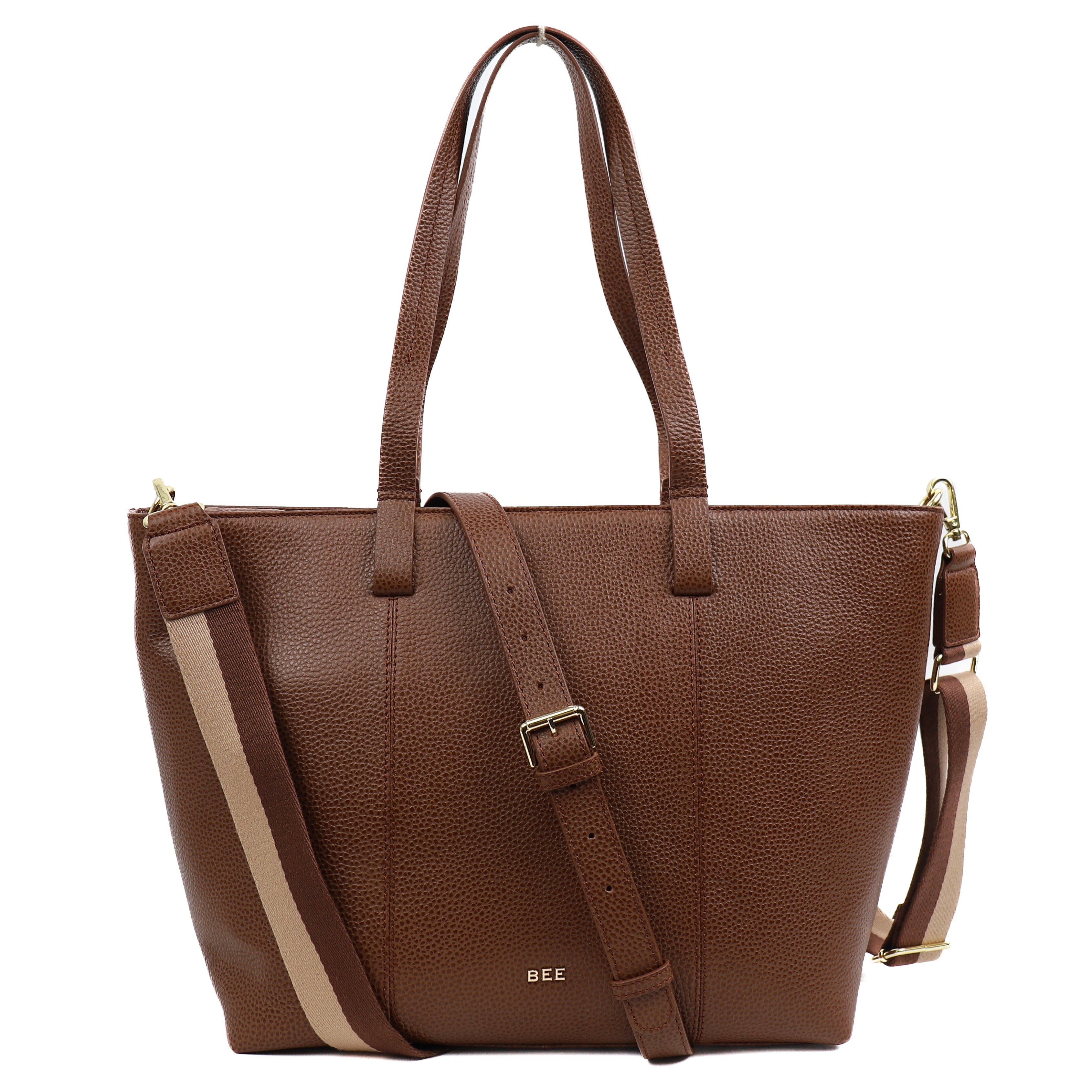 Grote shopper 'Maya' Tipping Tan