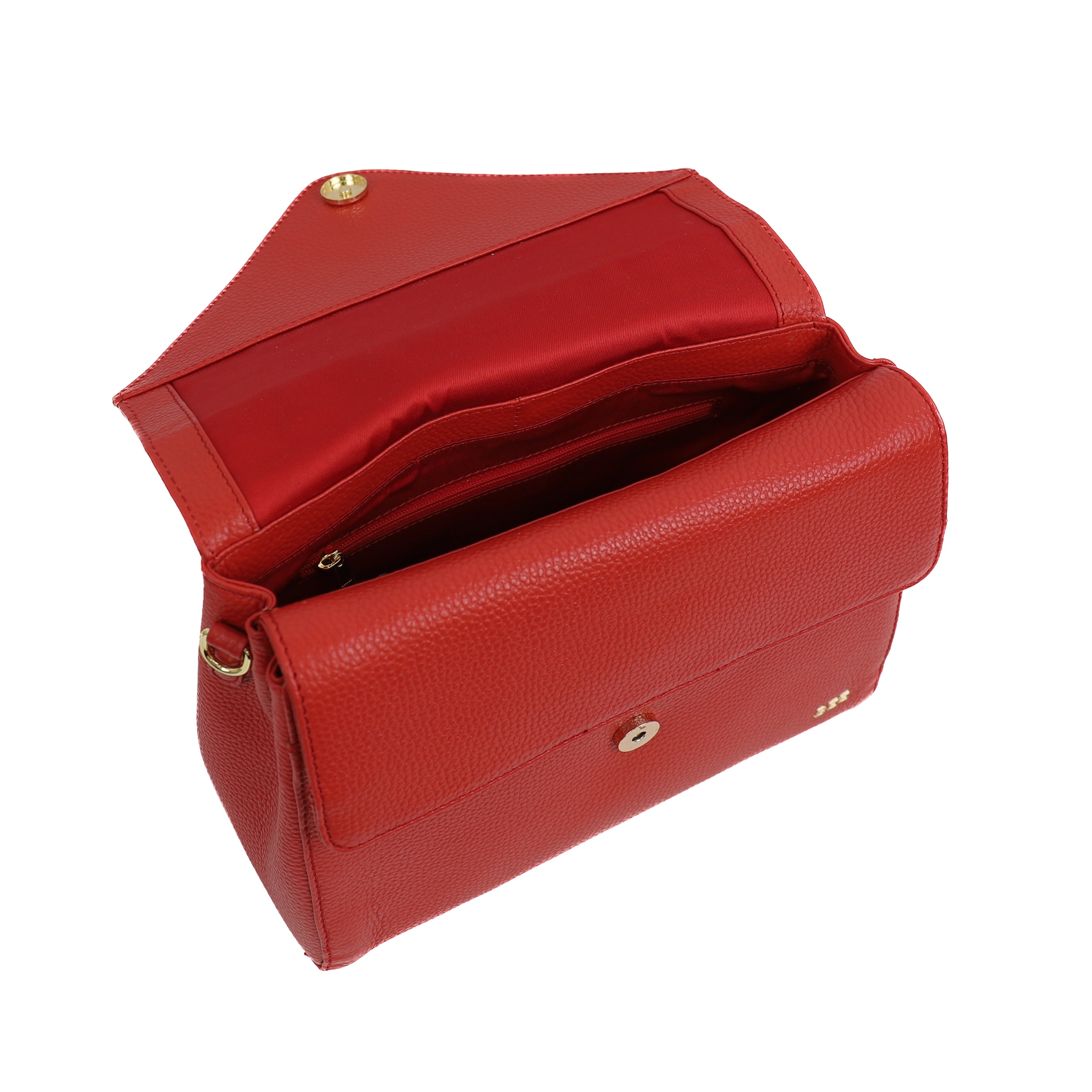 Hand/shoulder bag 'Faye' Red