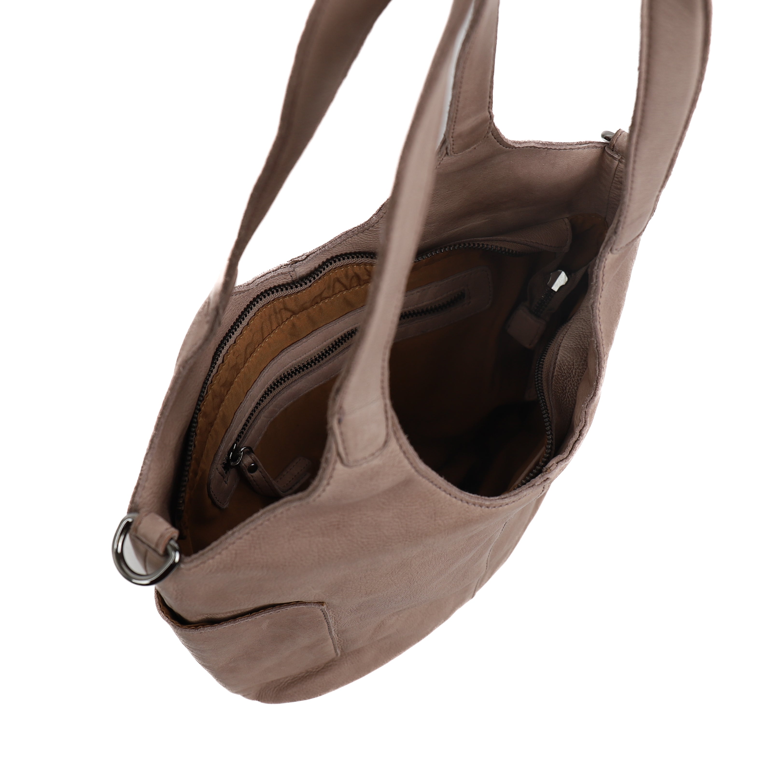 Hand/shoulder bag 'Diede' taupe
