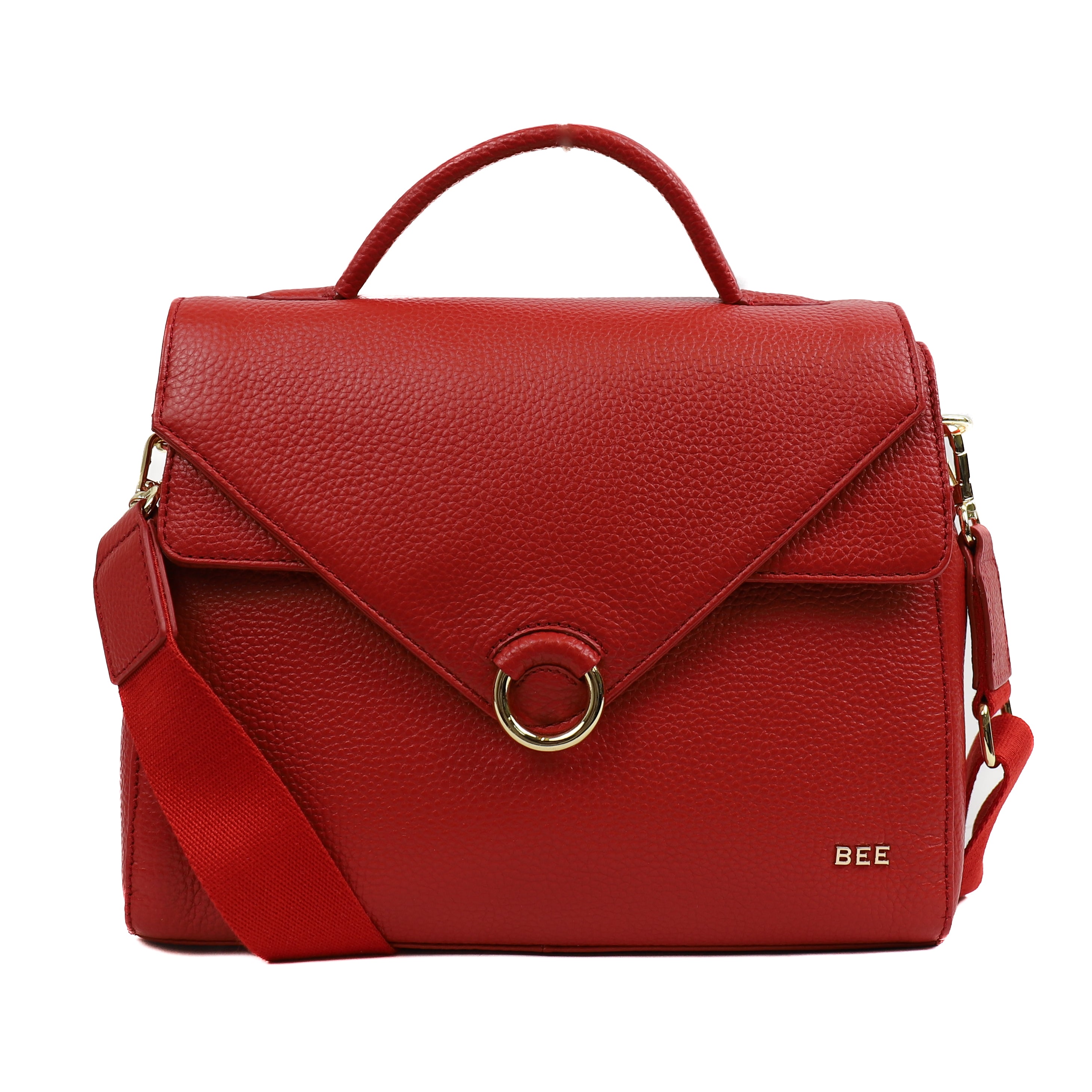 Hand/shoulder bag 'Faye' Red