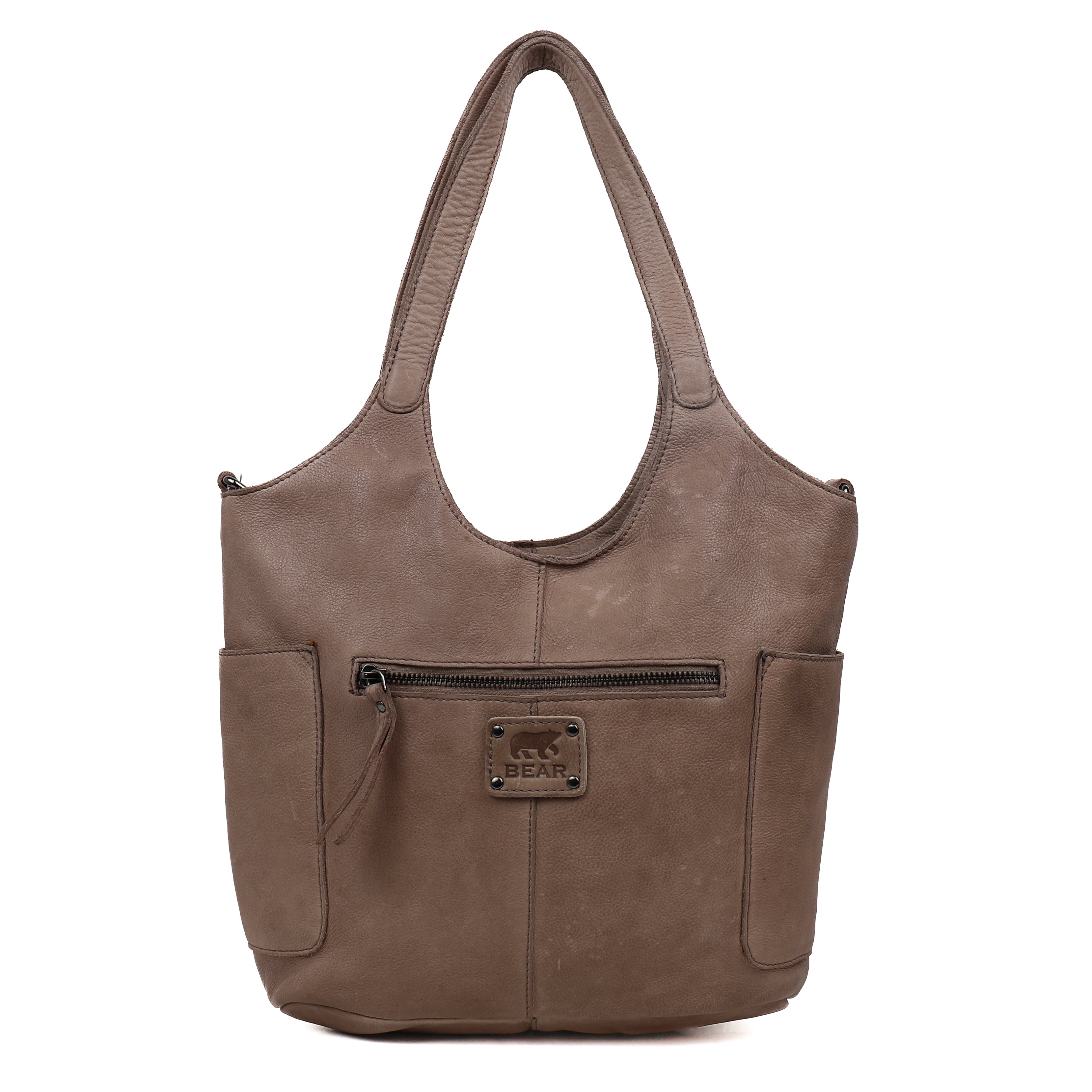 Hand/shoulder bag 'Diede' taupe