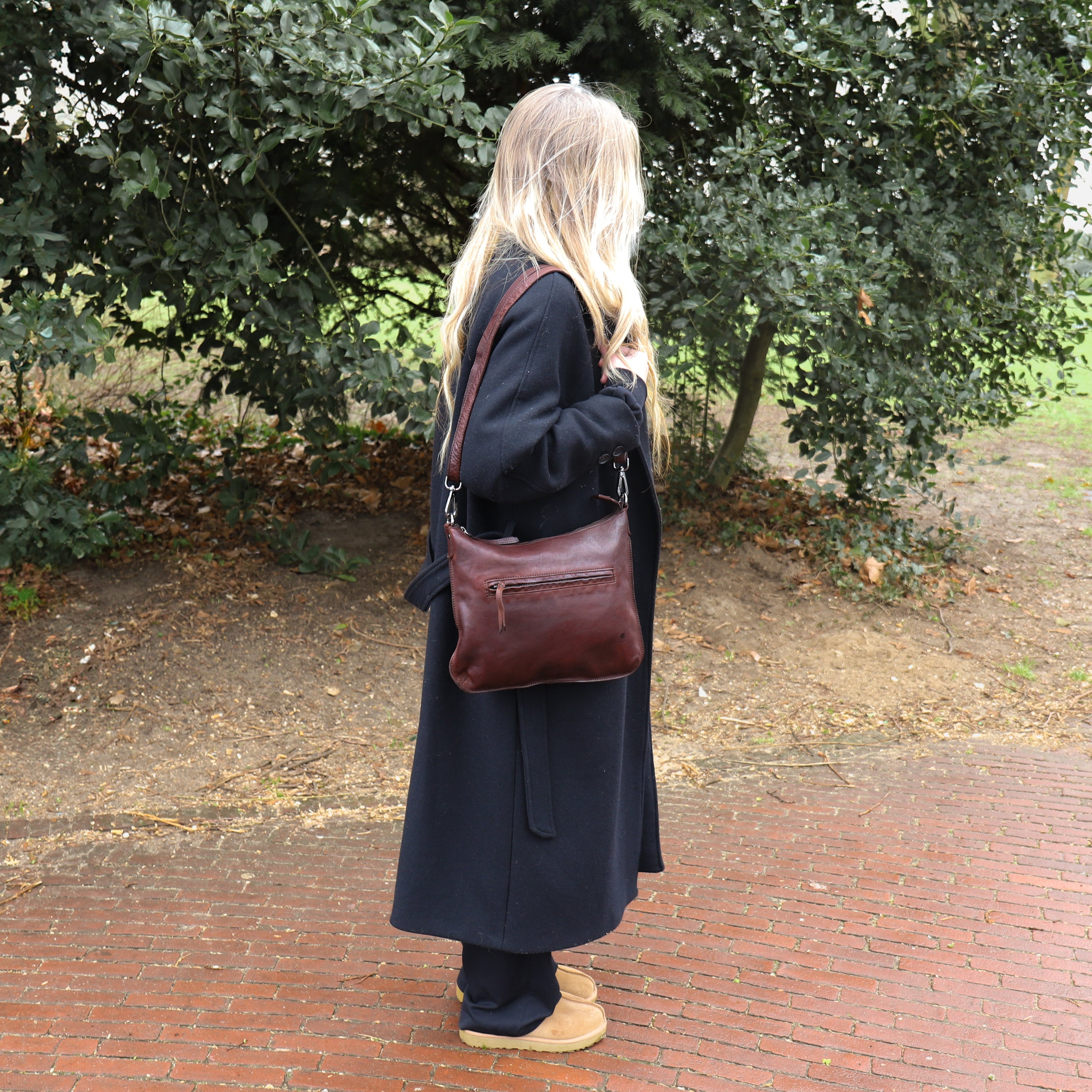 Shoulder bag 'Minre' taupe