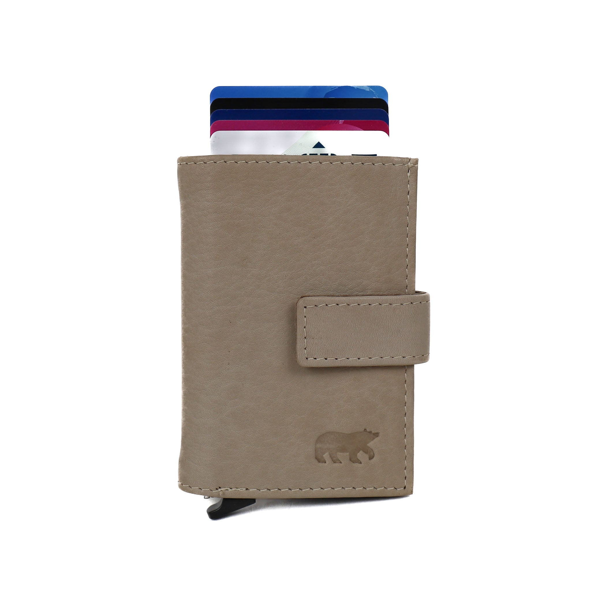 Card holder 'Elsie' feather