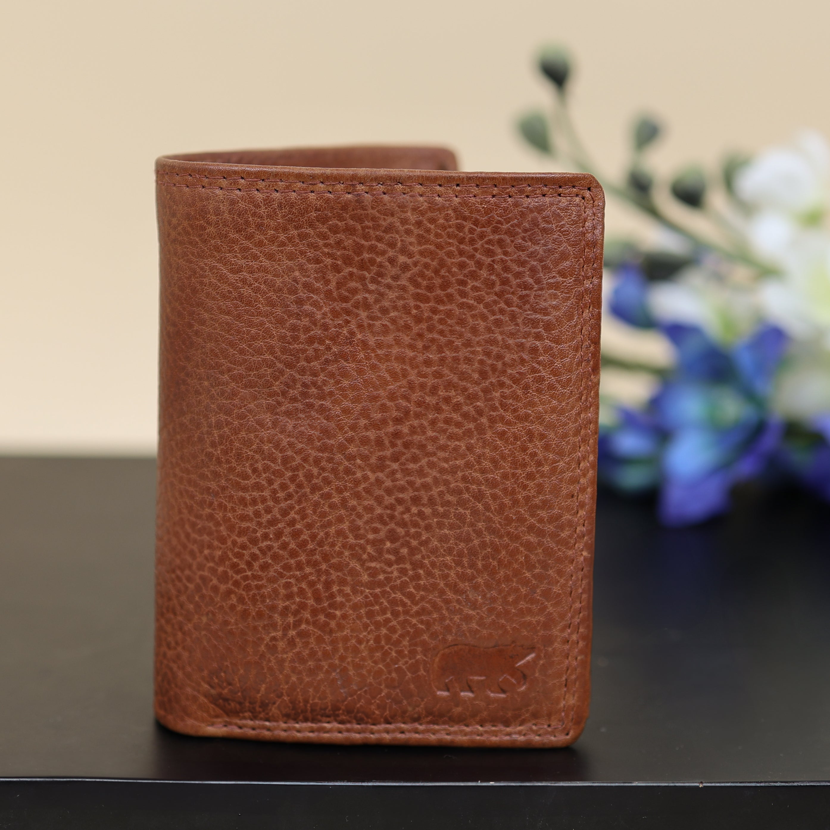 Hoge billfold 'Nolan' zwart