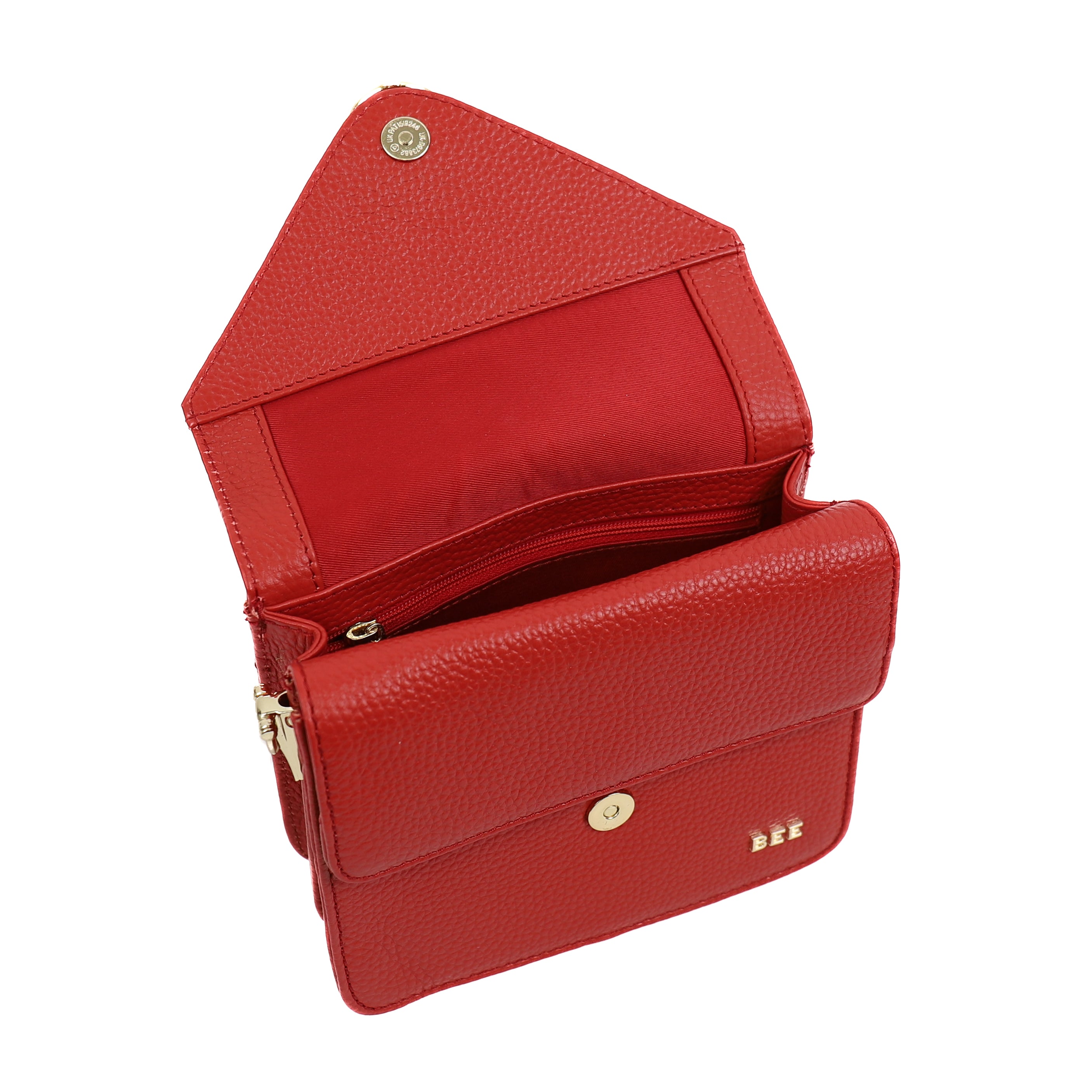 Mini bag 'Lexi' Red