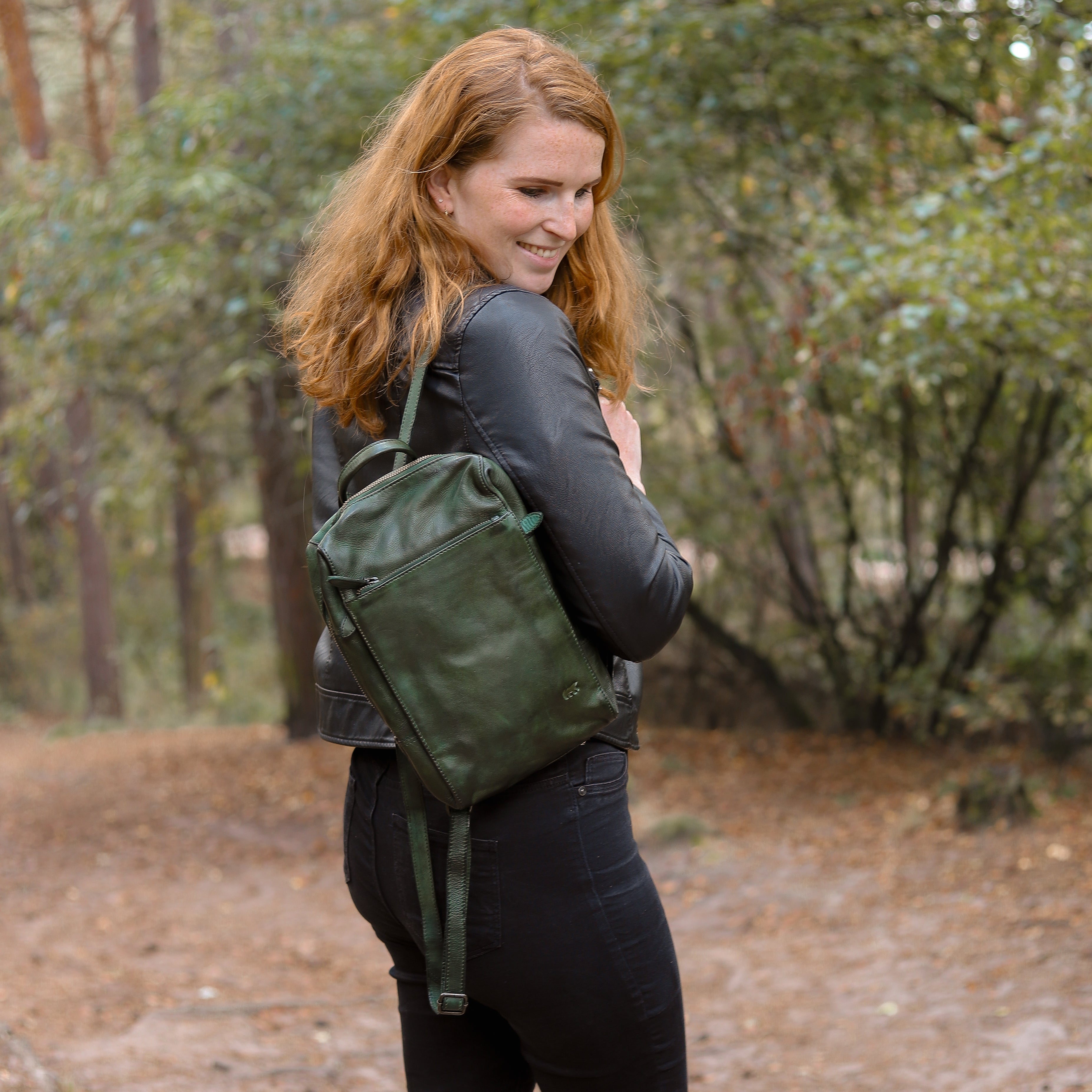 Backpack 'Sil' red