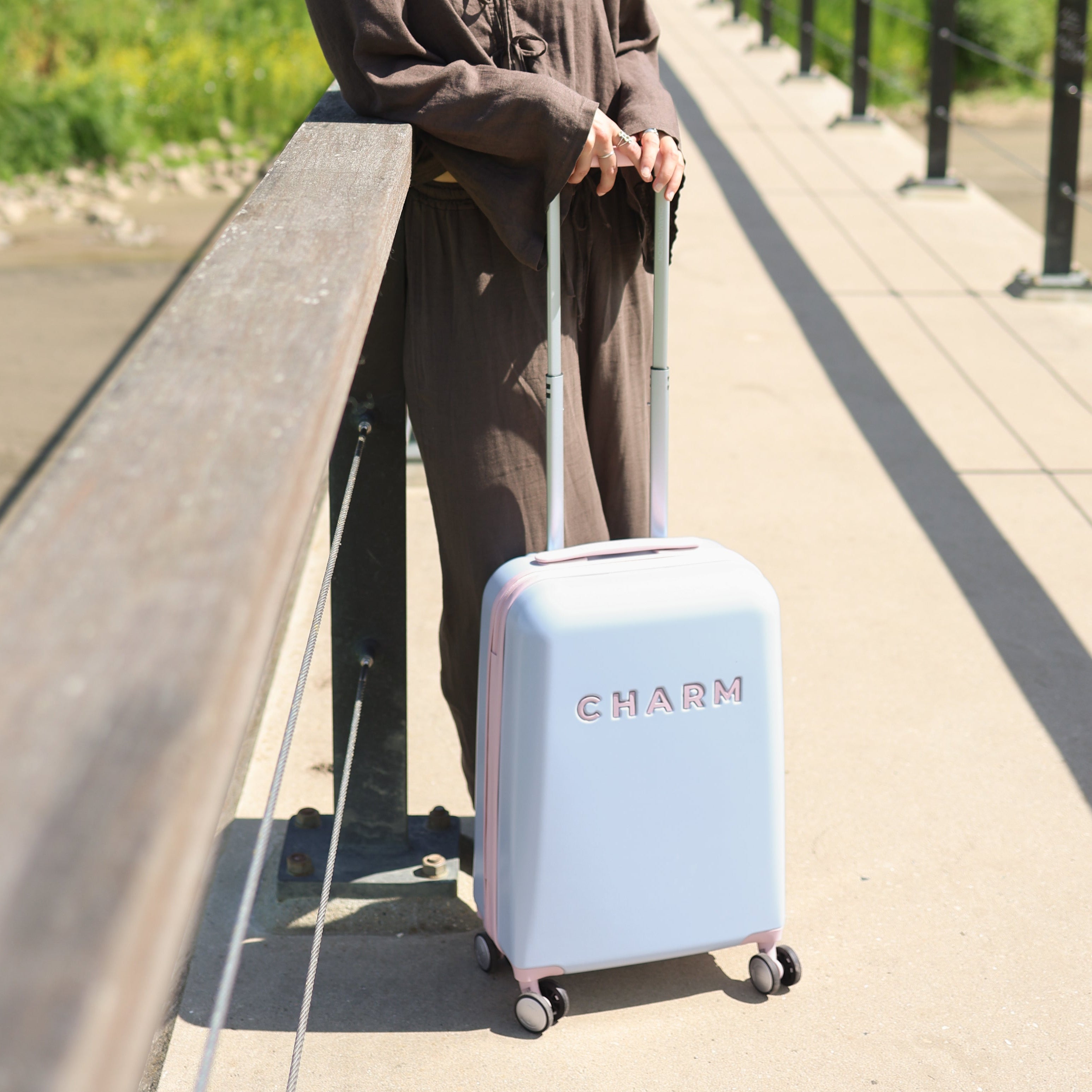 Capetown - Cabin trolley S baby blue