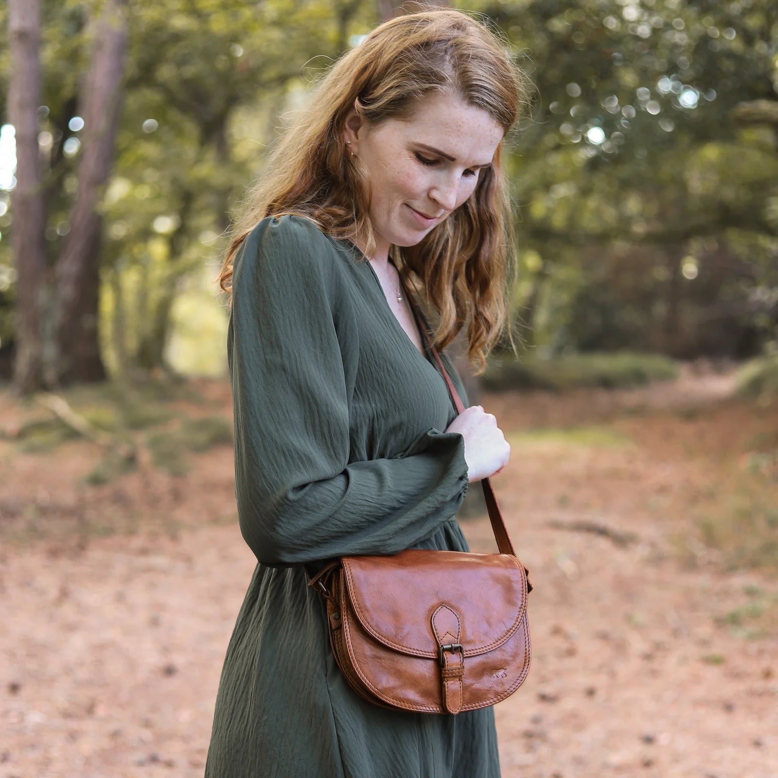 Shoulderbag 'Gigi' red