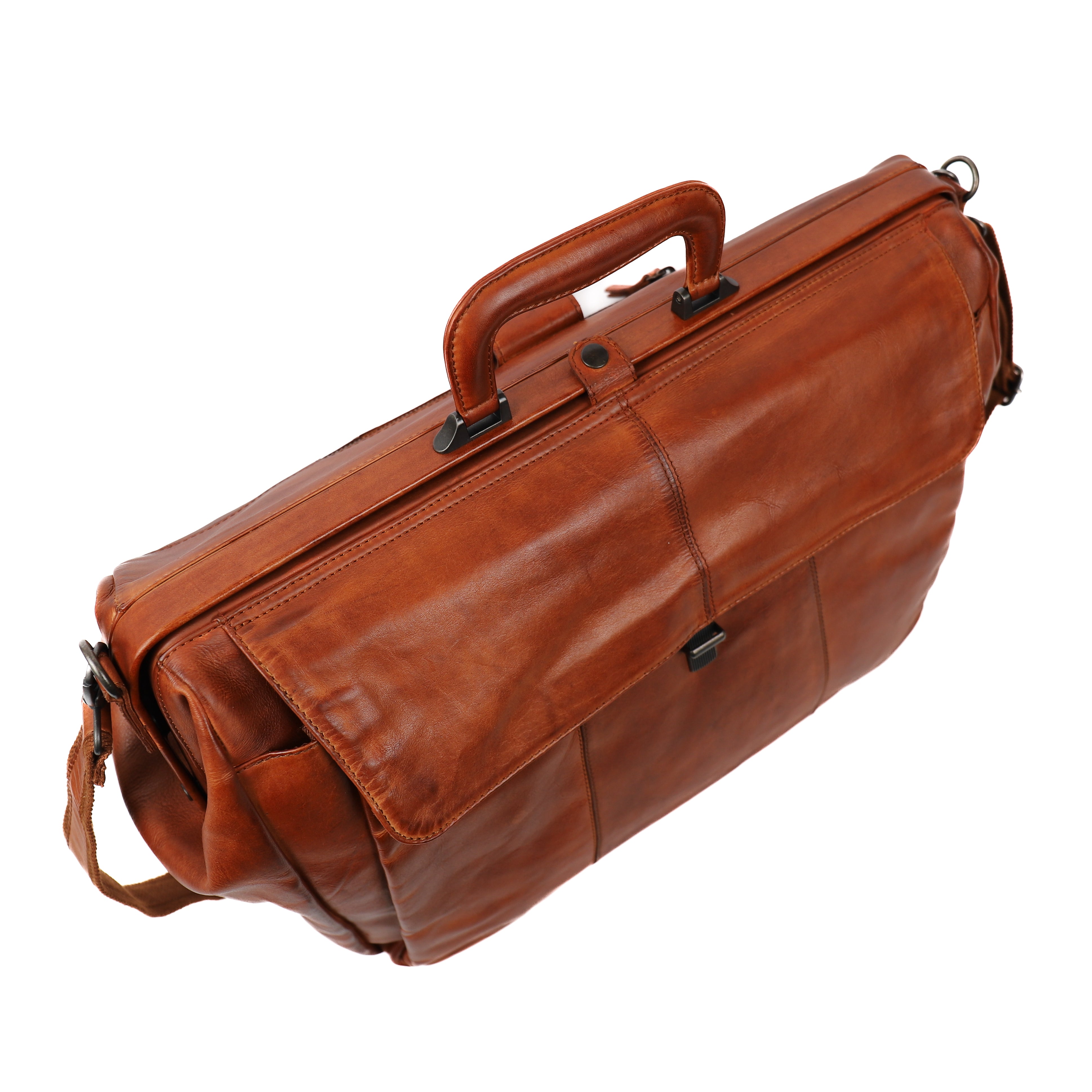 Doctor's/weekend bag 'Victor' cognac