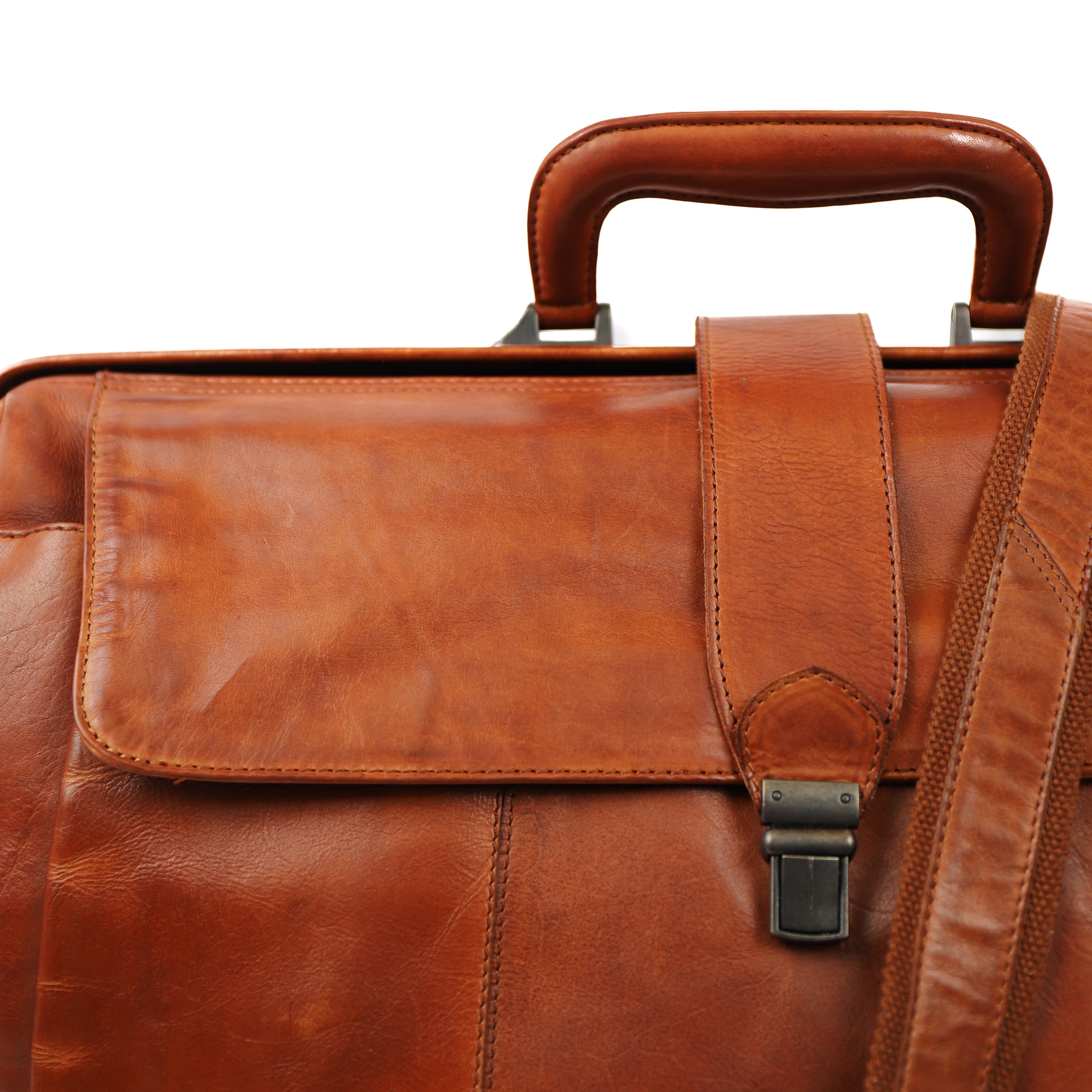 Doctor's/weekend bag 'Victor' cognac