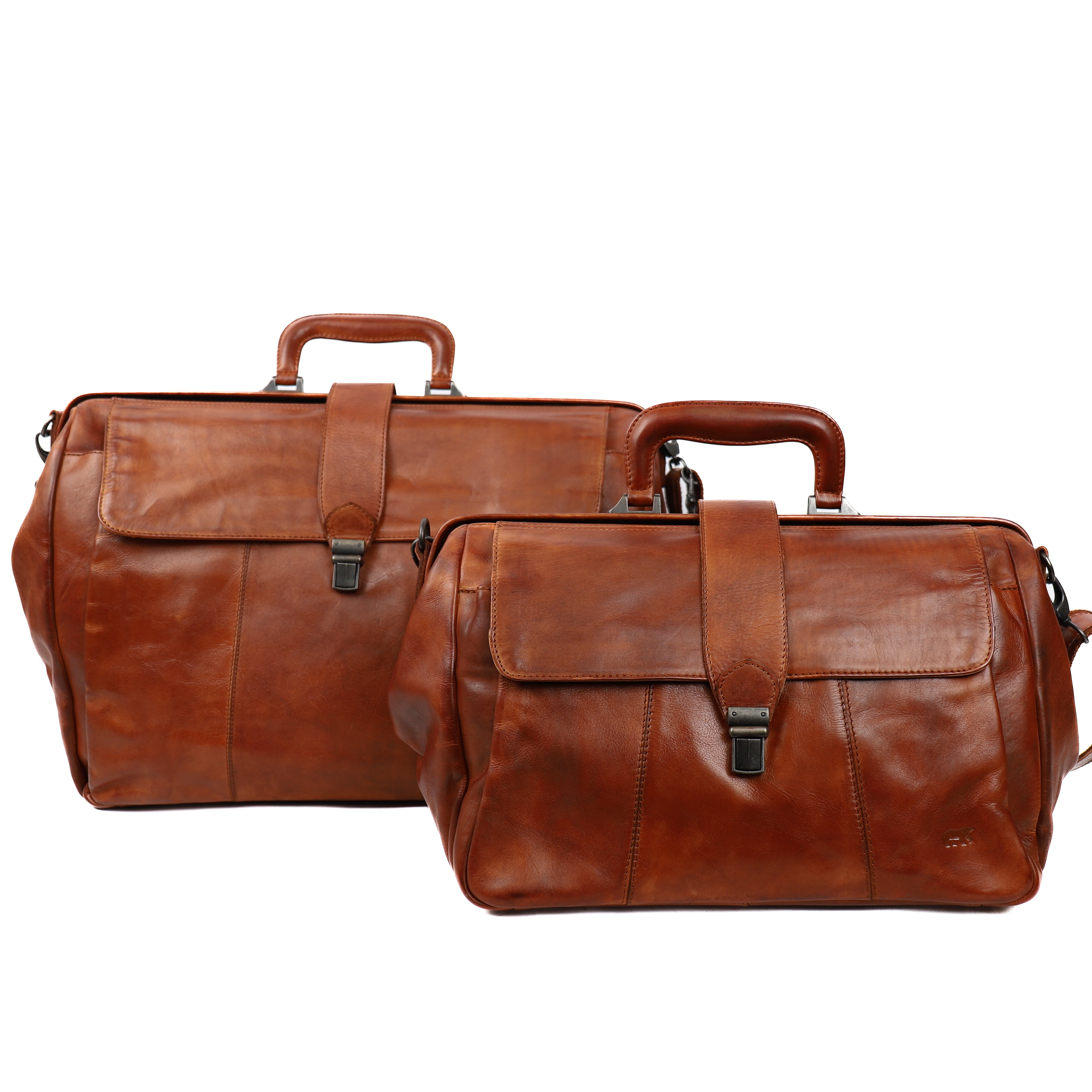 Doctor's/weekend bag 'Victor' cognac