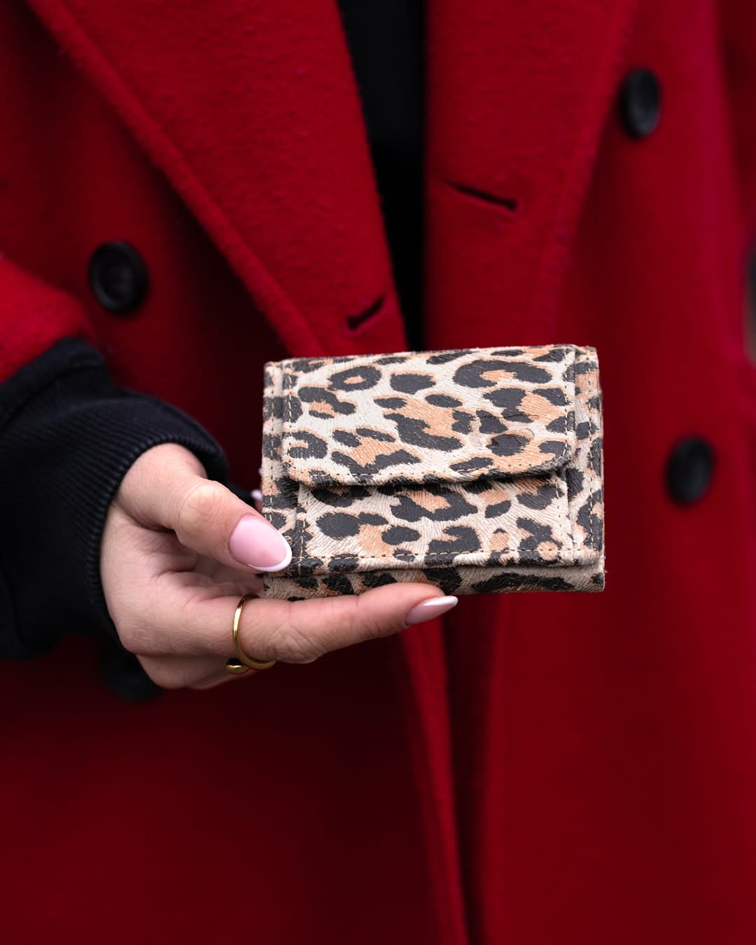 Portemonneetje 'Nana' small panther