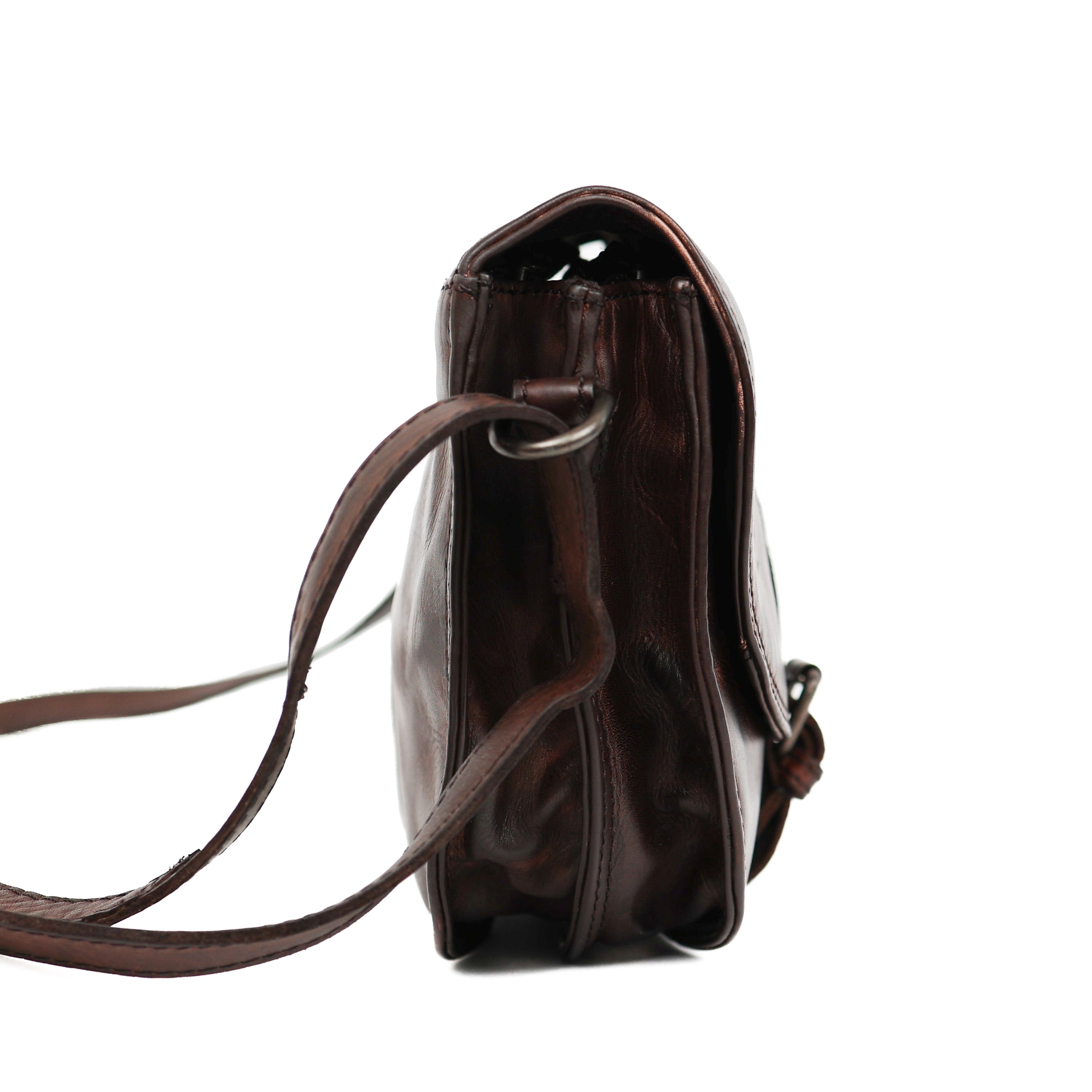 Shoulder bag 'Gigi' dark brown