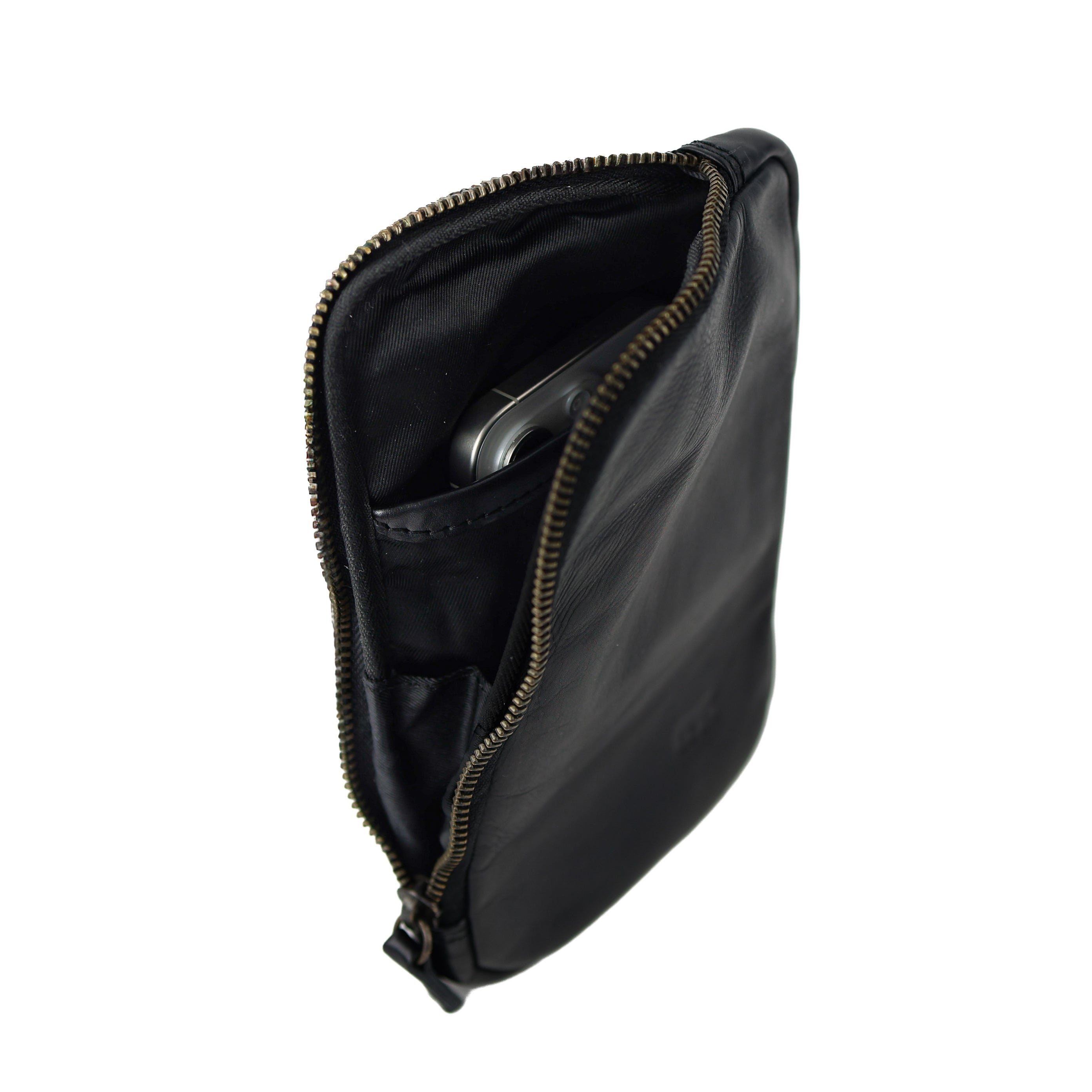 Phone/shoulder bag 'Camille' black