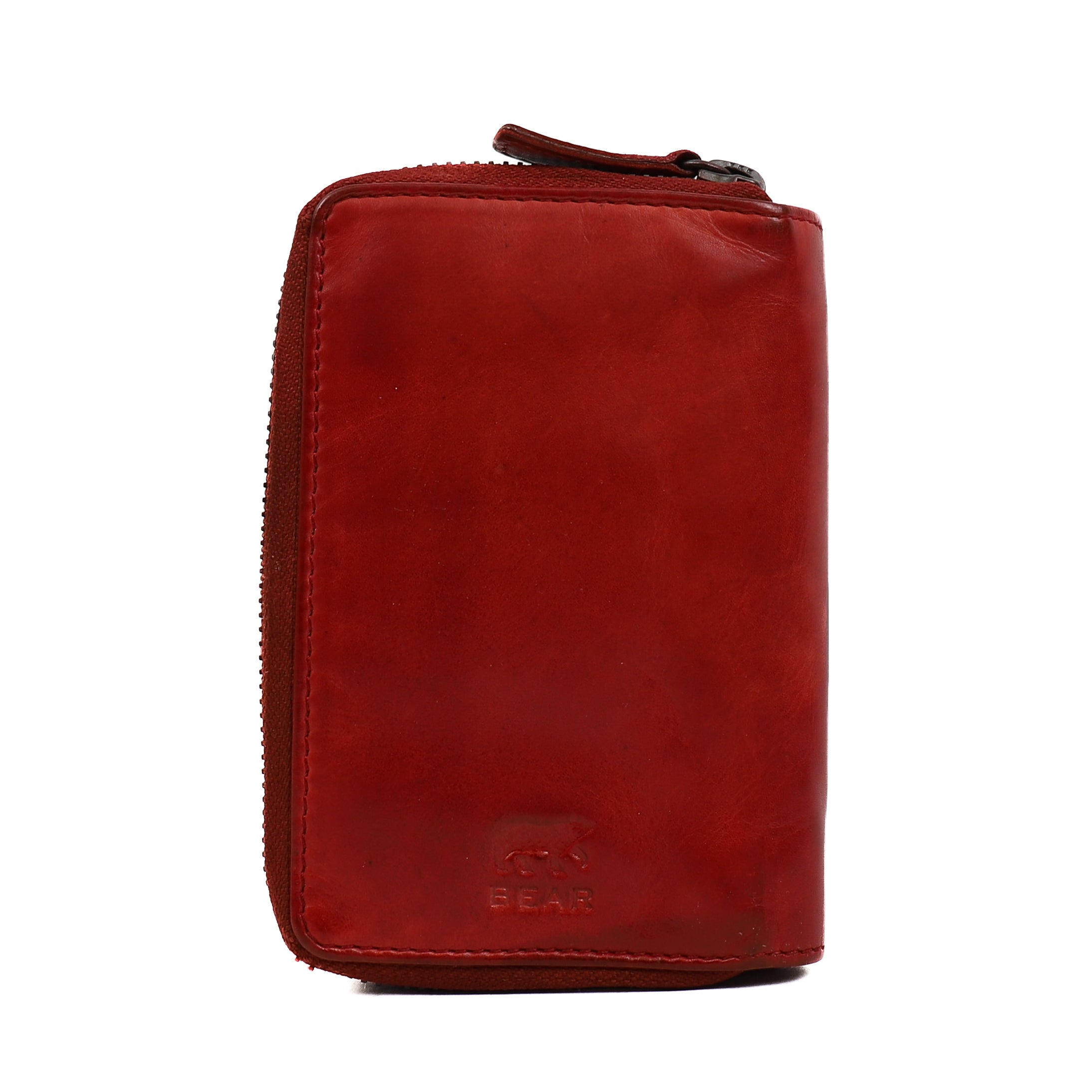 Ritsportemonnee 'Loet' rood
