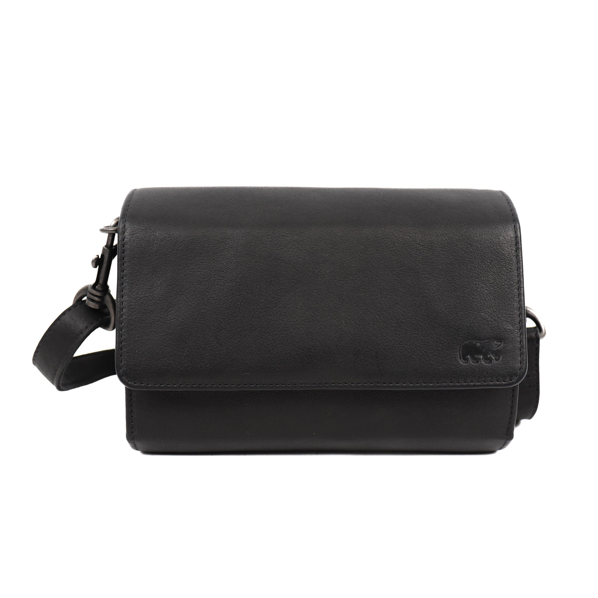 Clutch/shoulder bag 'Elly' black