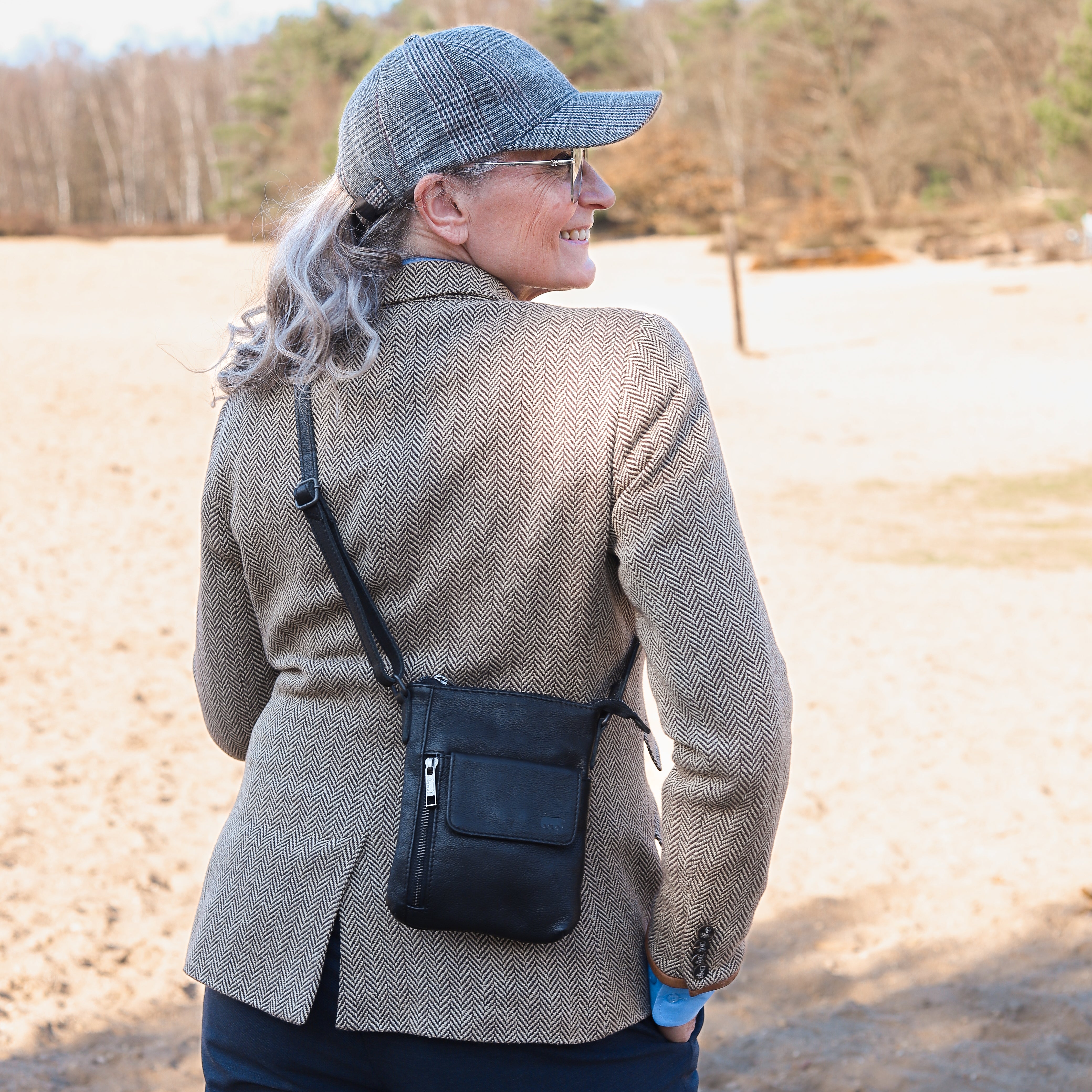 Shoulder bag 'Davide' black