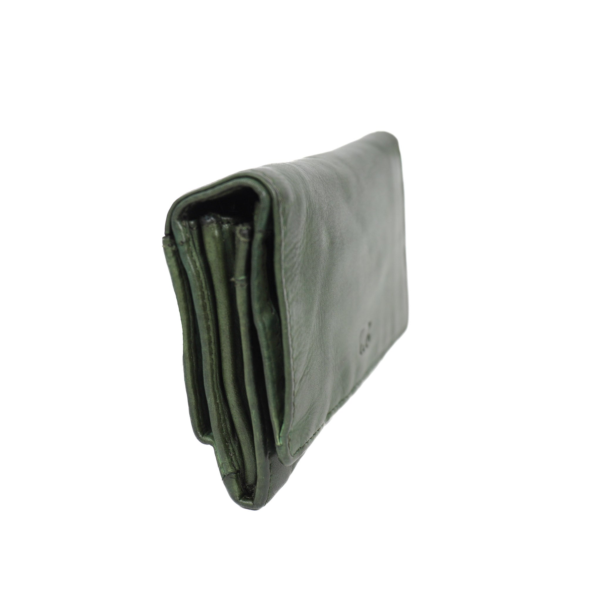 Wrap wallet 'Flappie' green - CL 15572