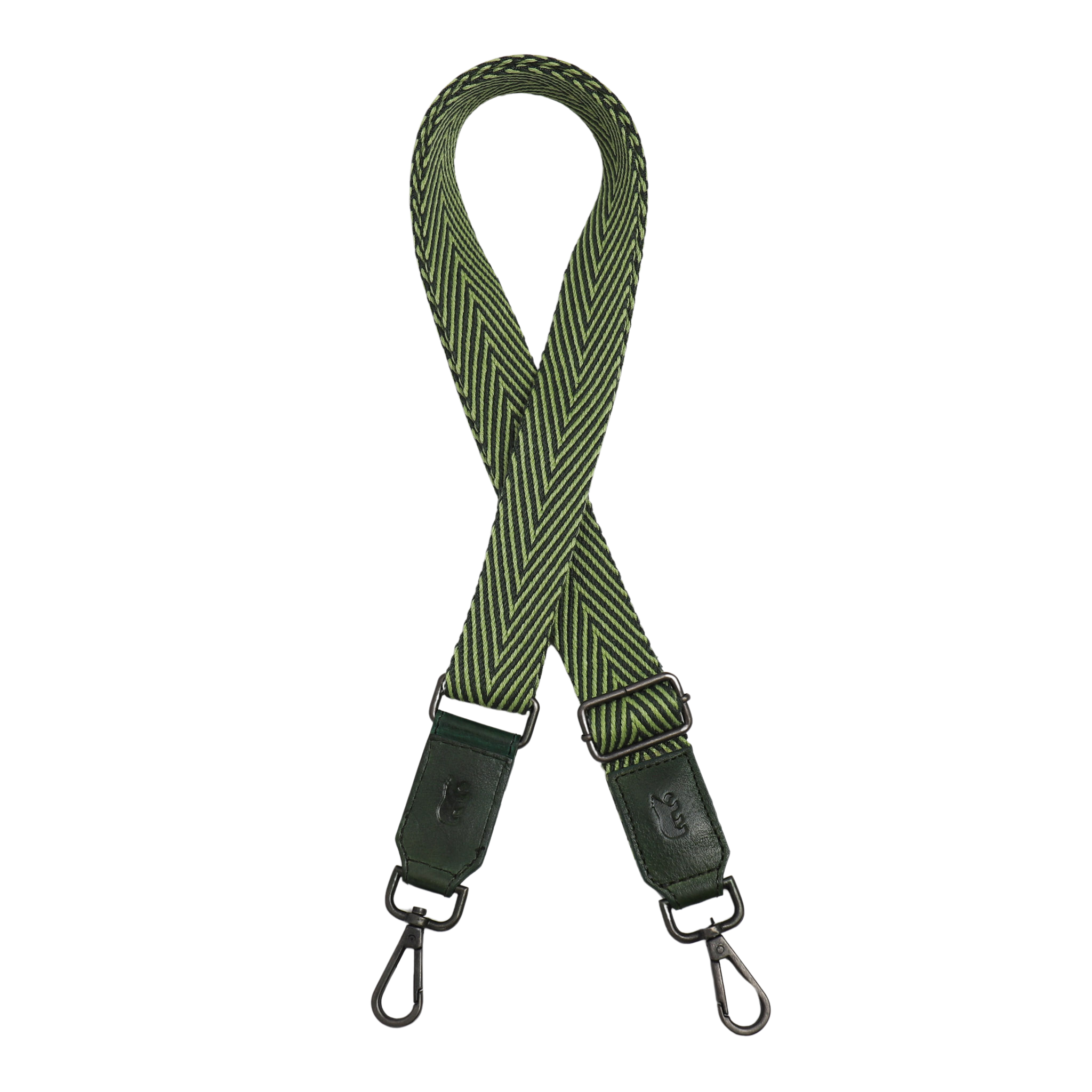 Bag strap 'Arrow' groen
