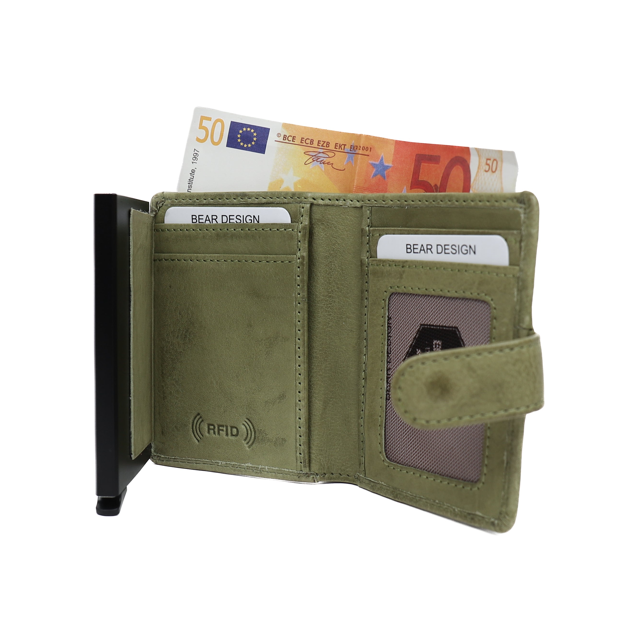 RFID pasjeshouder 'Bobby' moss