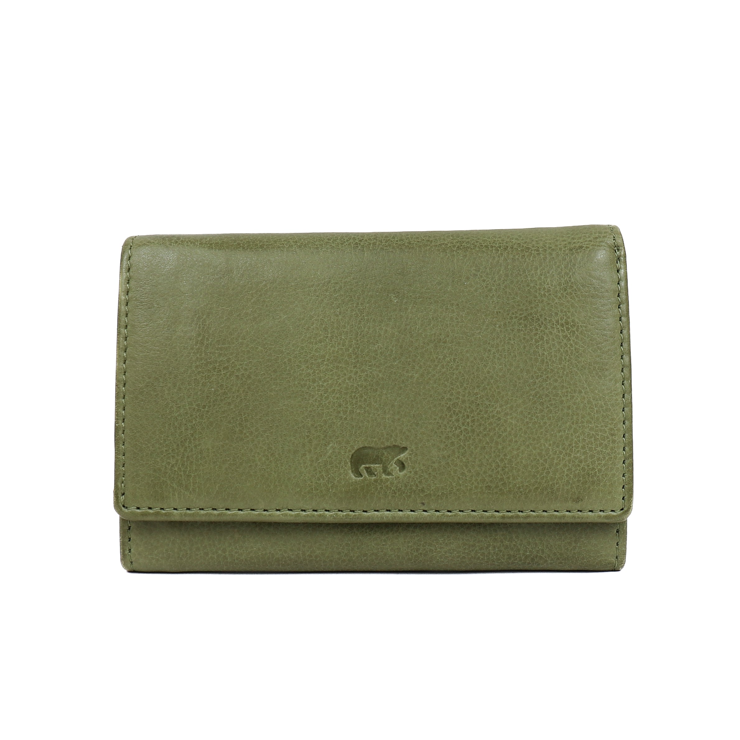 Wrap wallet 'Flappie' moss
