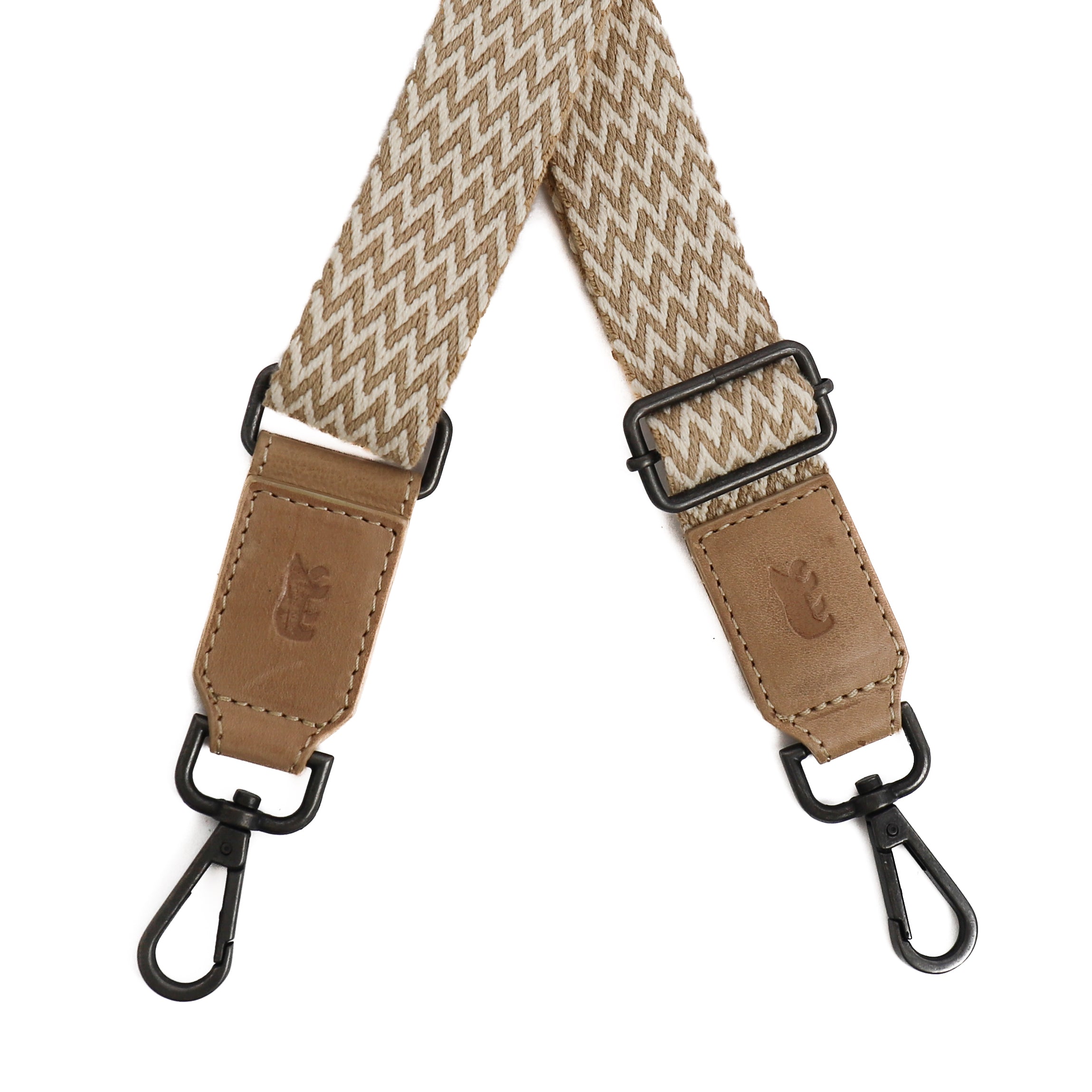 Bag strap 'Arrow' beige