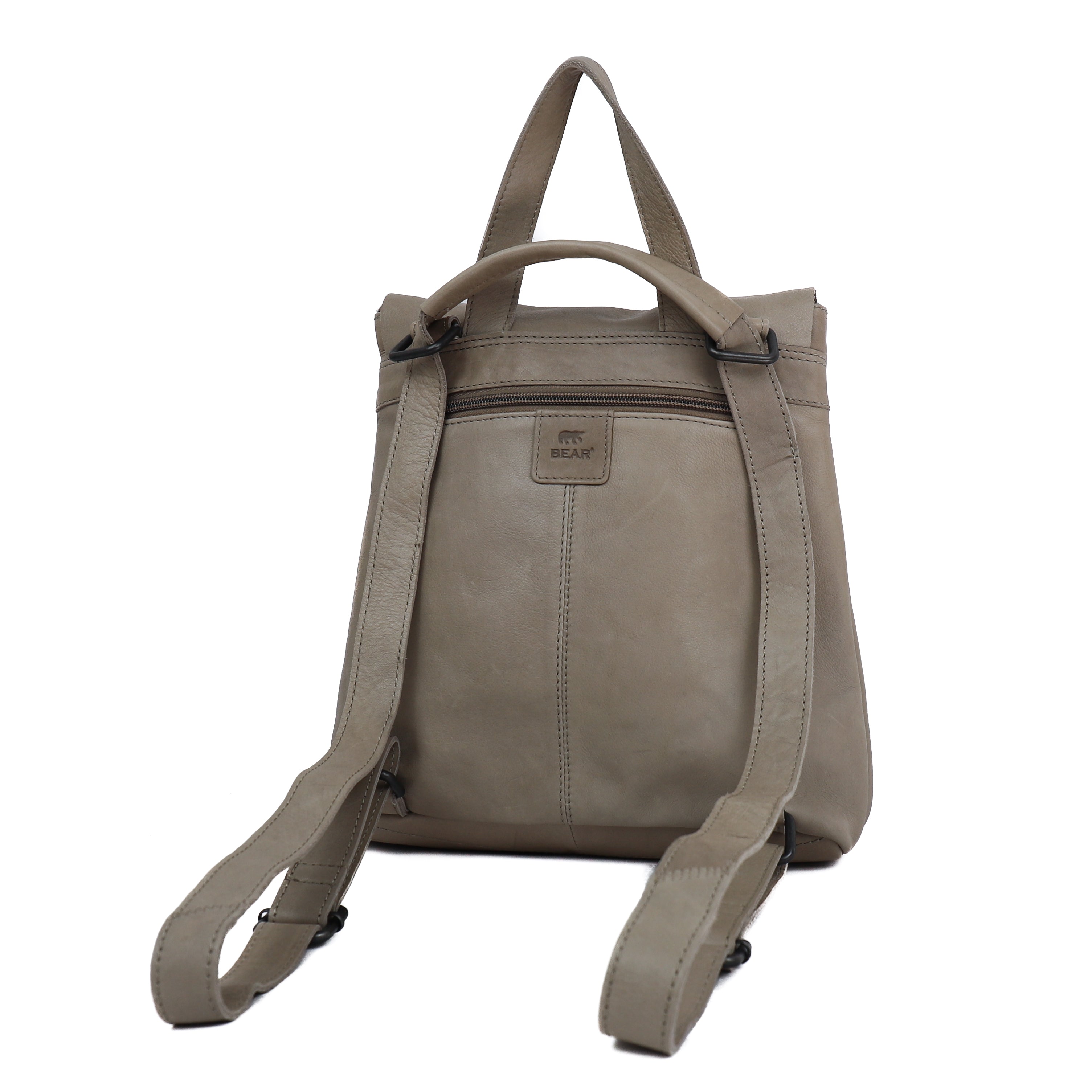 Rugzak/schoudertas 'Jesse' ice grey