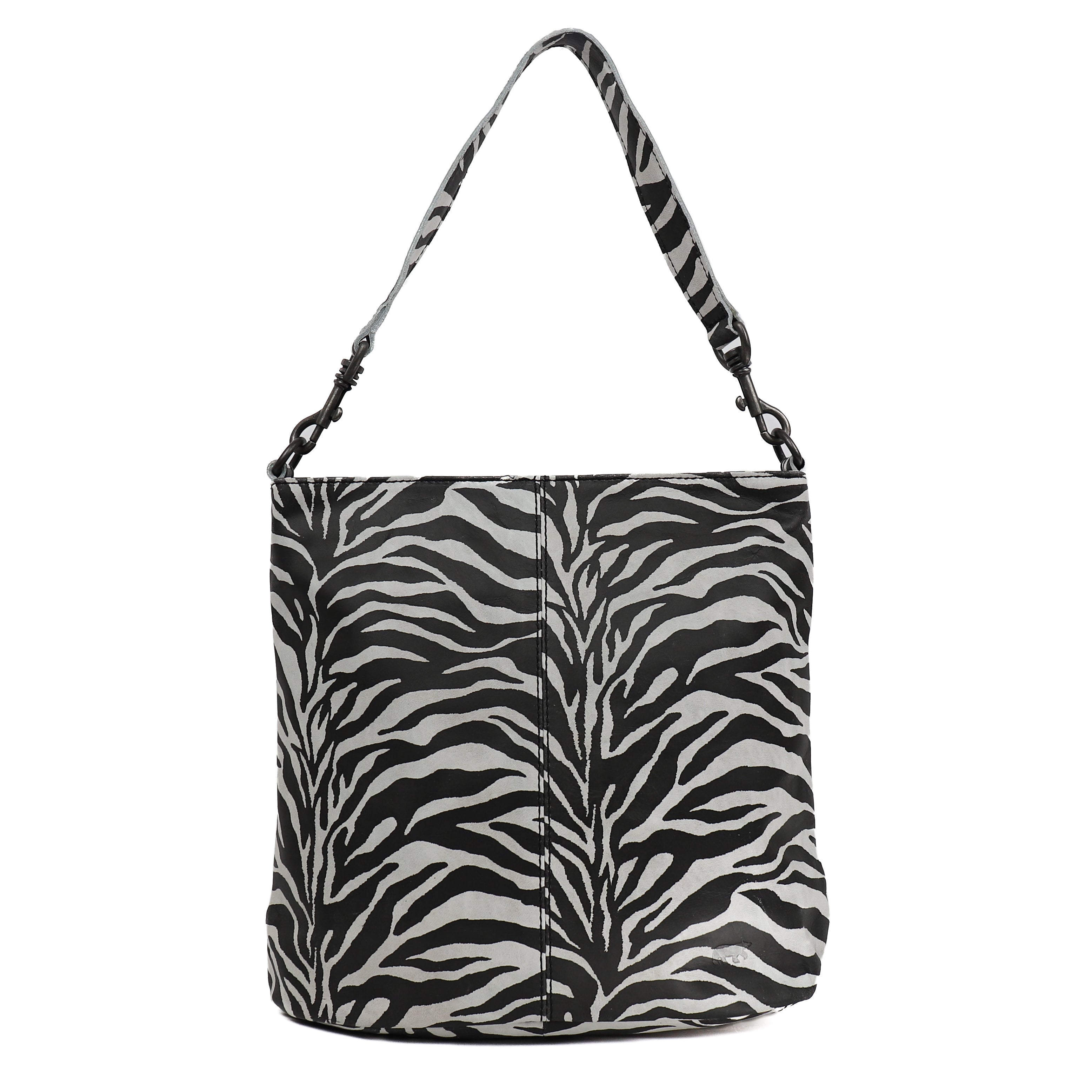 Hobo bag 'Caprica' zebra