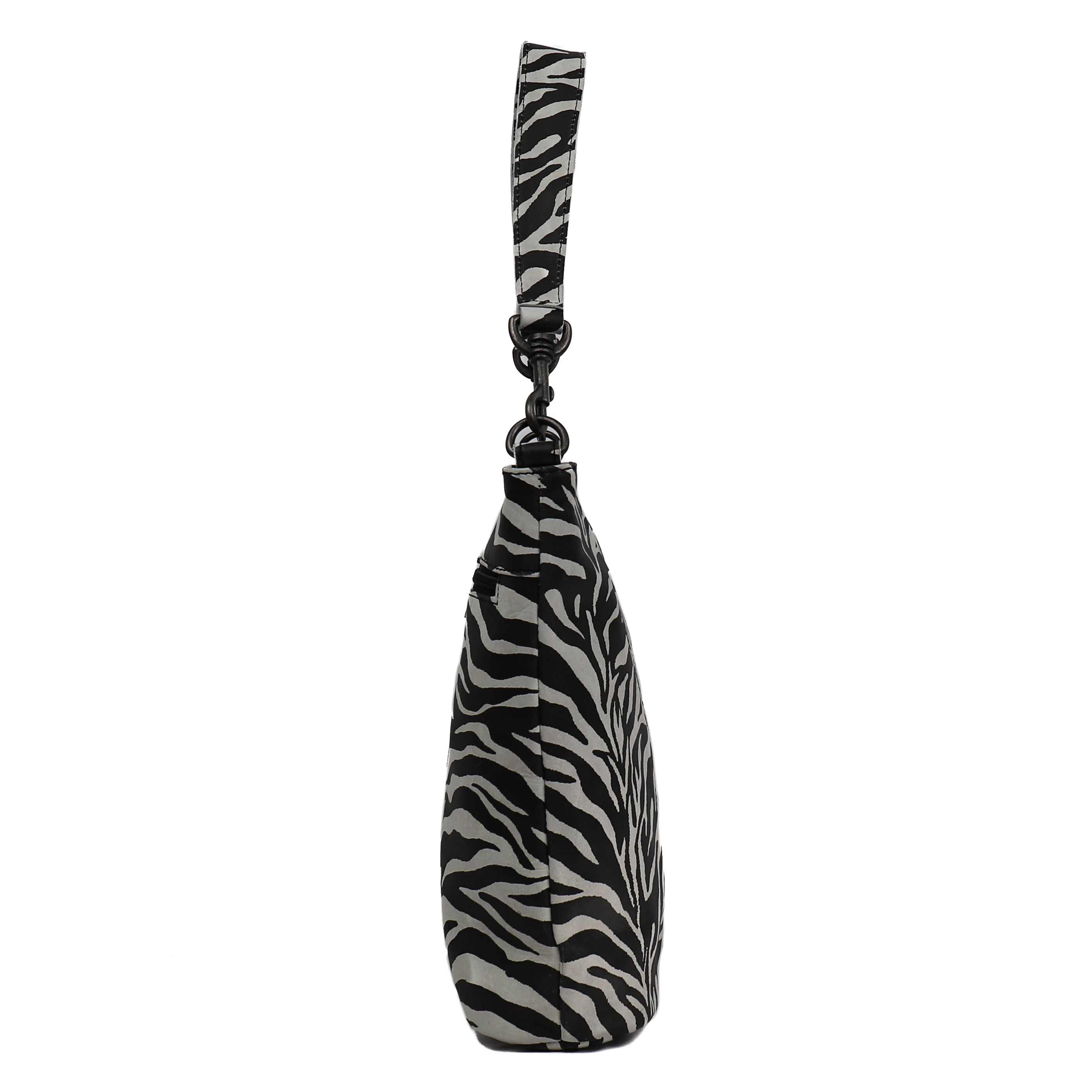 Hobo bag 'Caprica' zebra