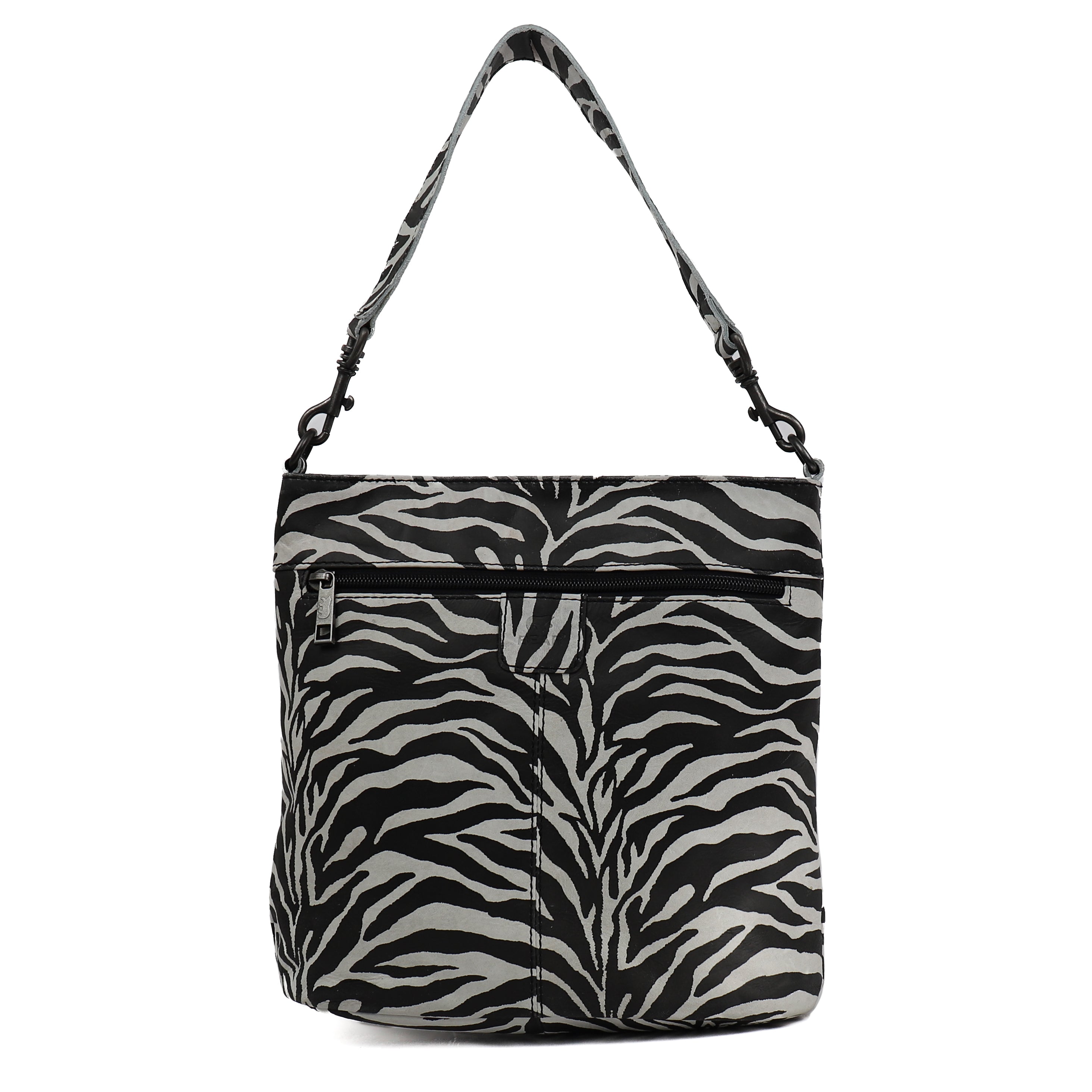 Hobo bag 'Caprica' zebra