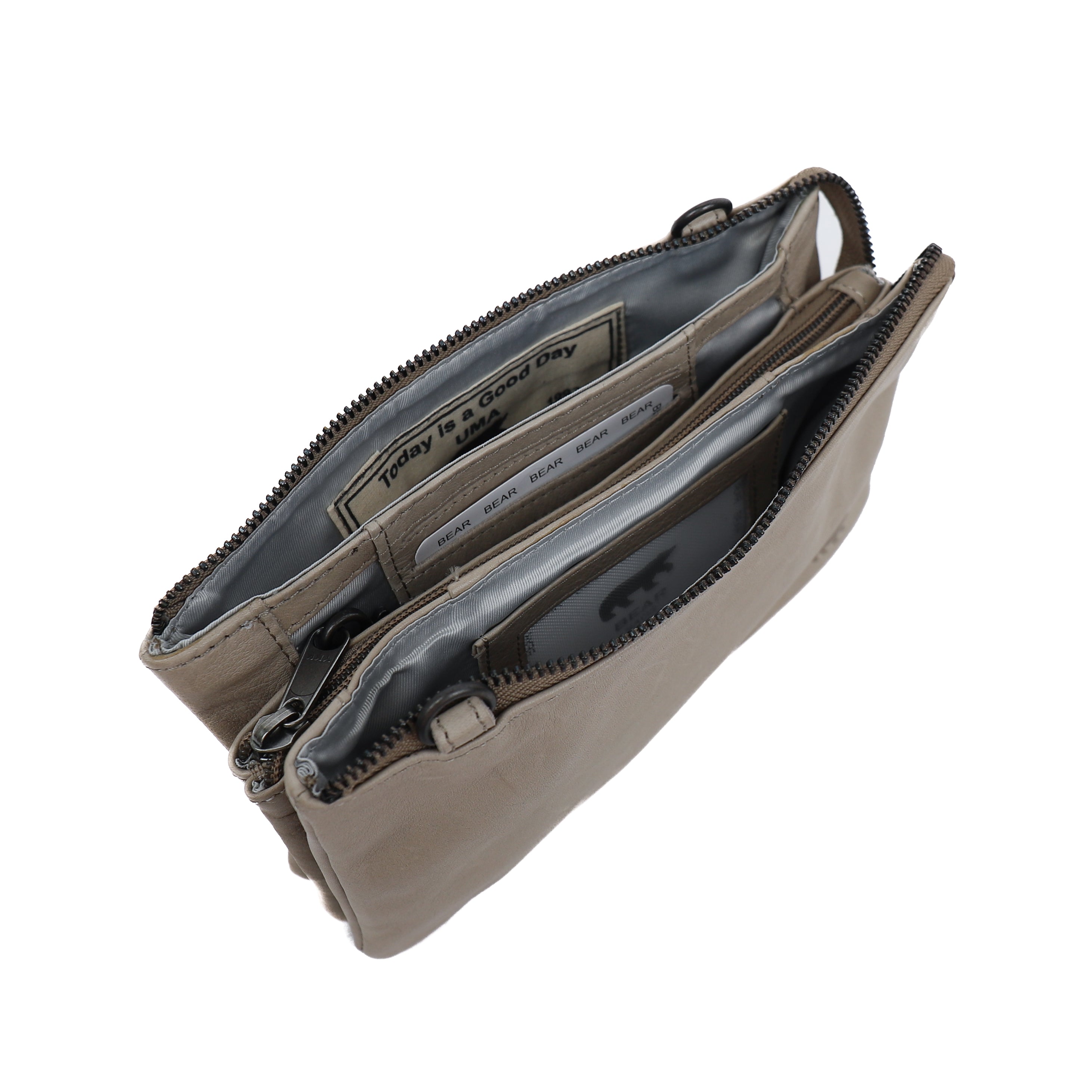 Wallet bag 'Uma' ice grey