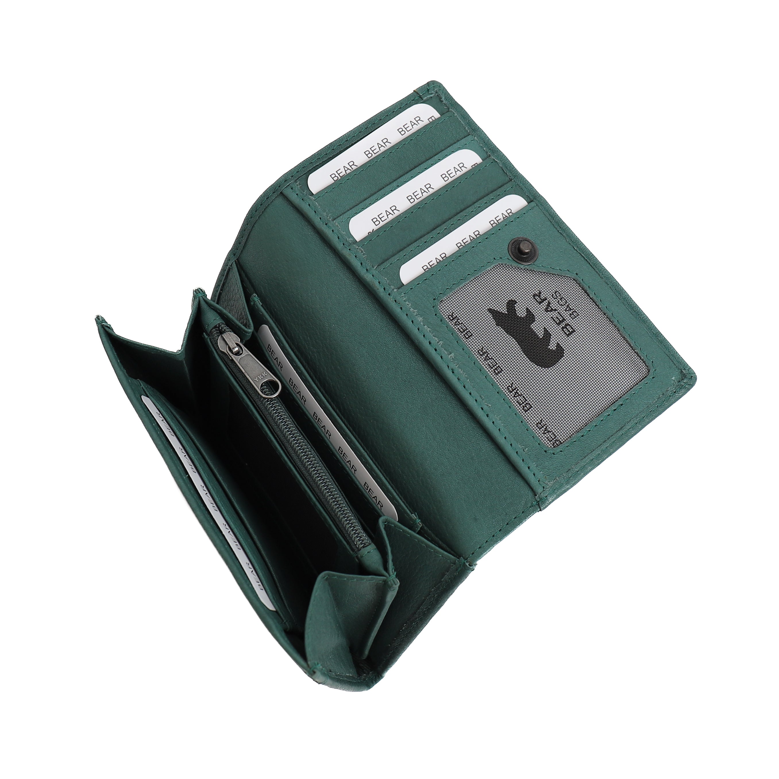 Wrap wallet 'Sweety' aqua