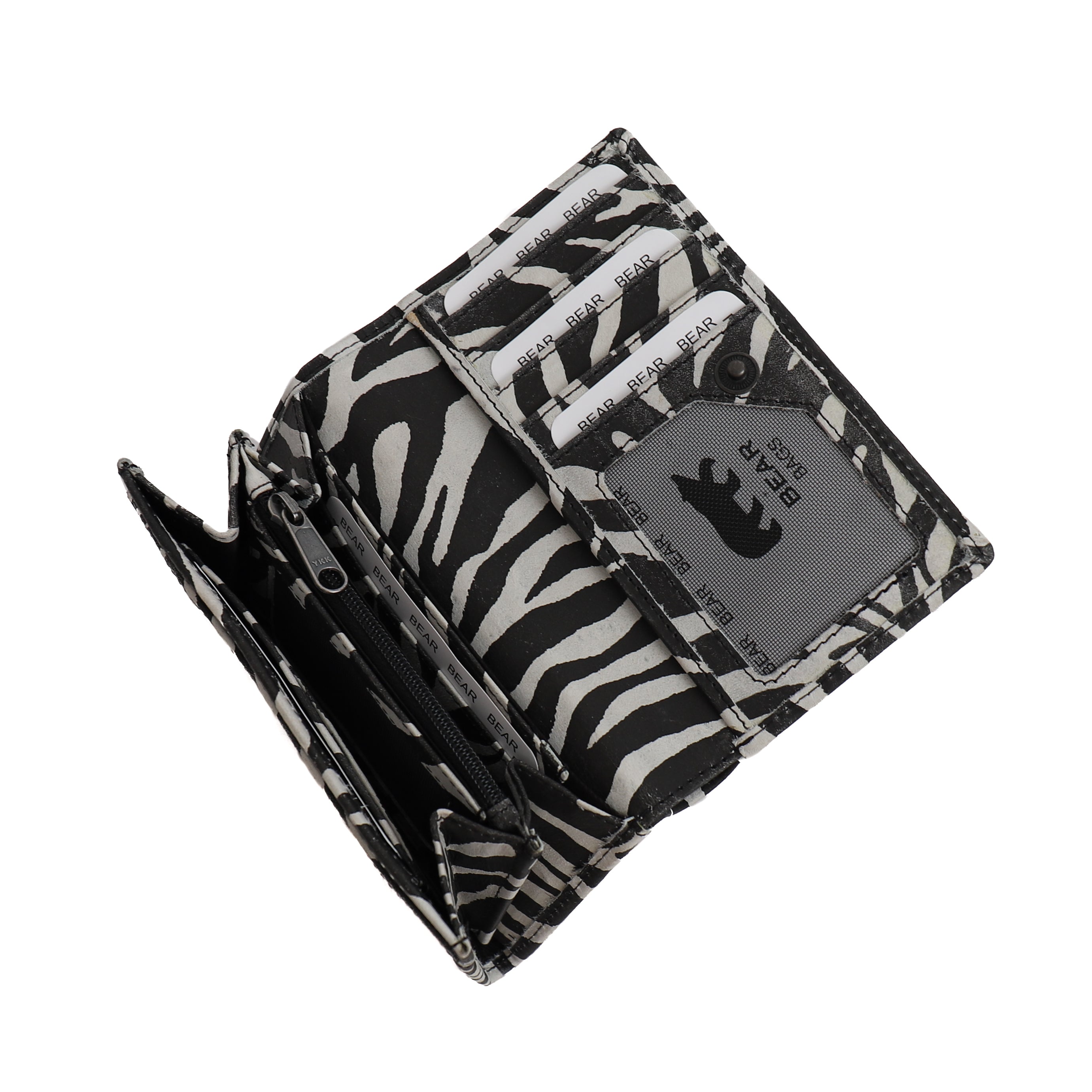 Wrap wallet 'Sweety' zebra