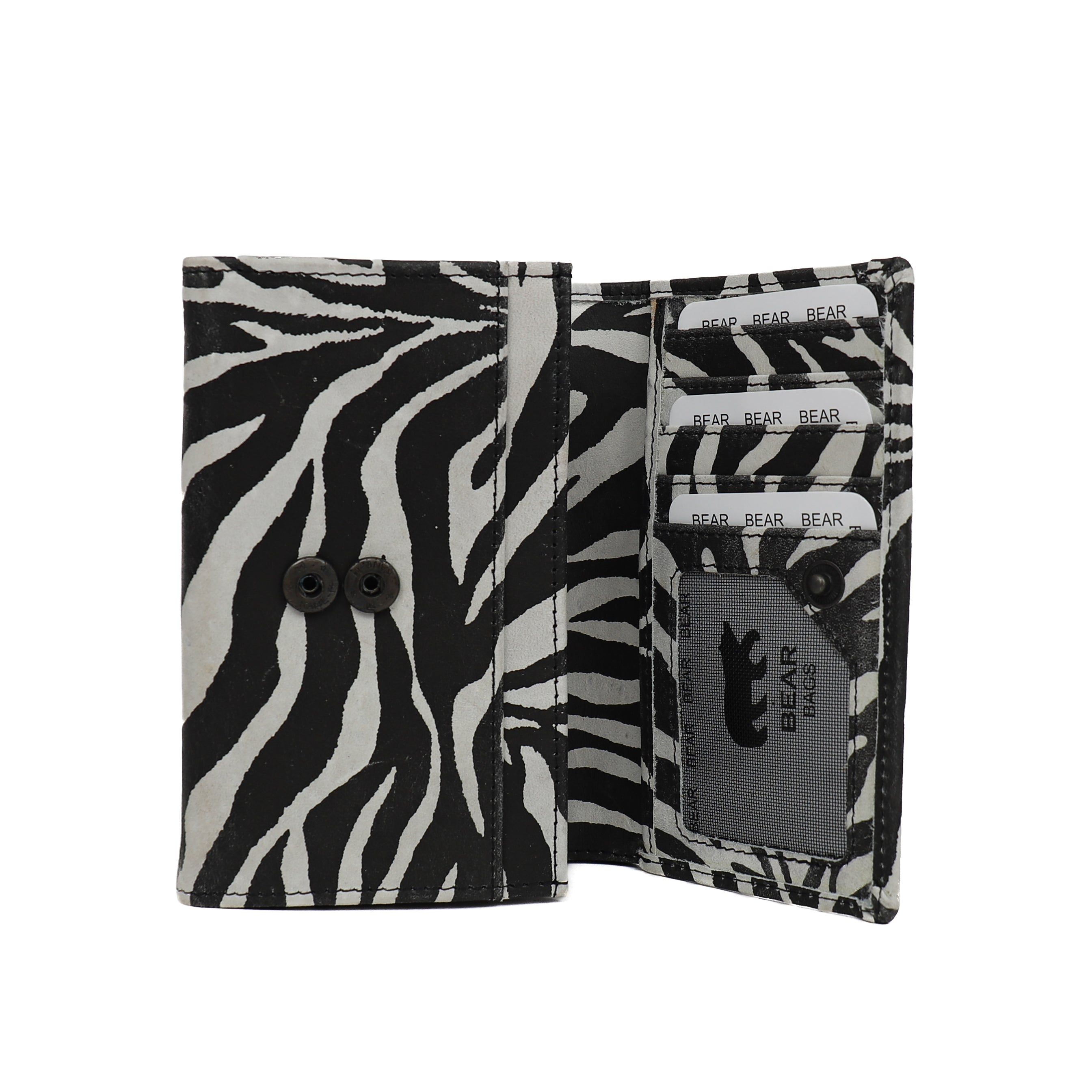 Wrap wallet 'Sweety' zebra