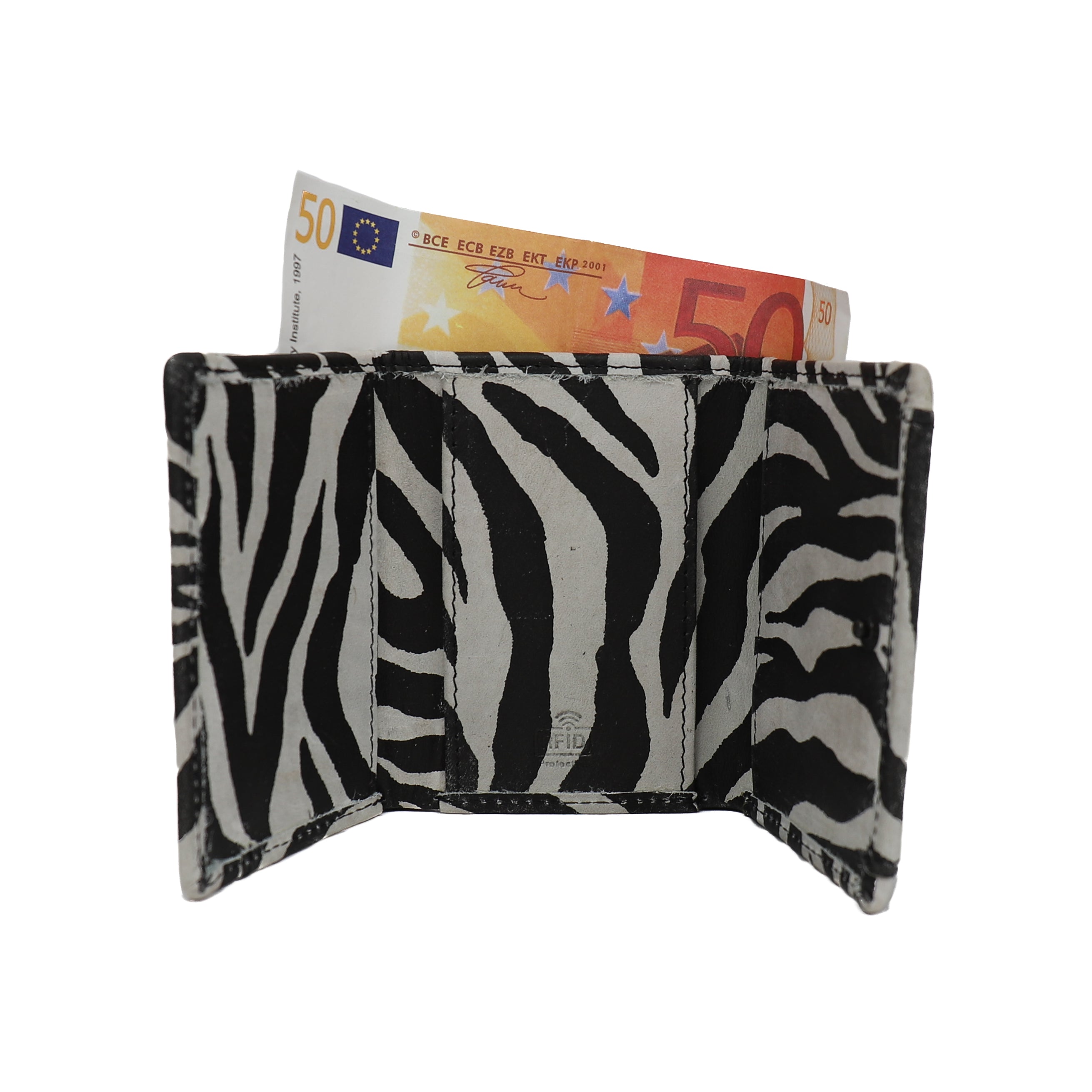 Wallet 'Nana' zebra