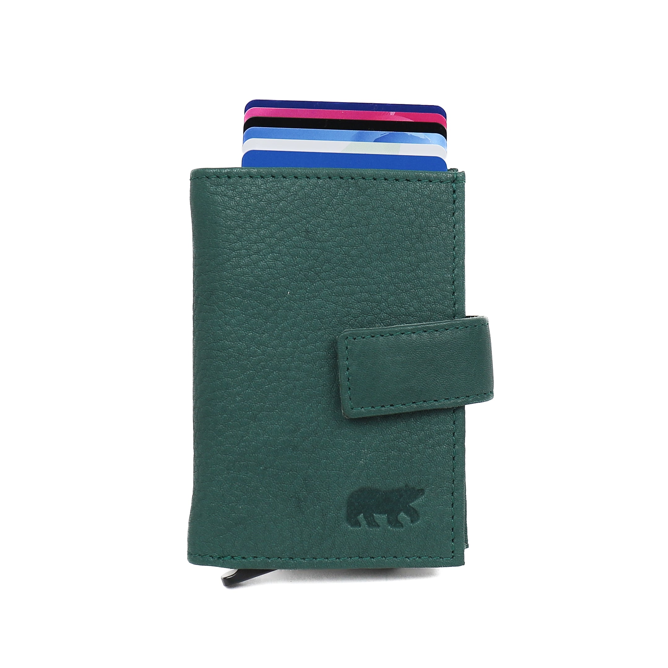 Card holder 'Elsie' aqua