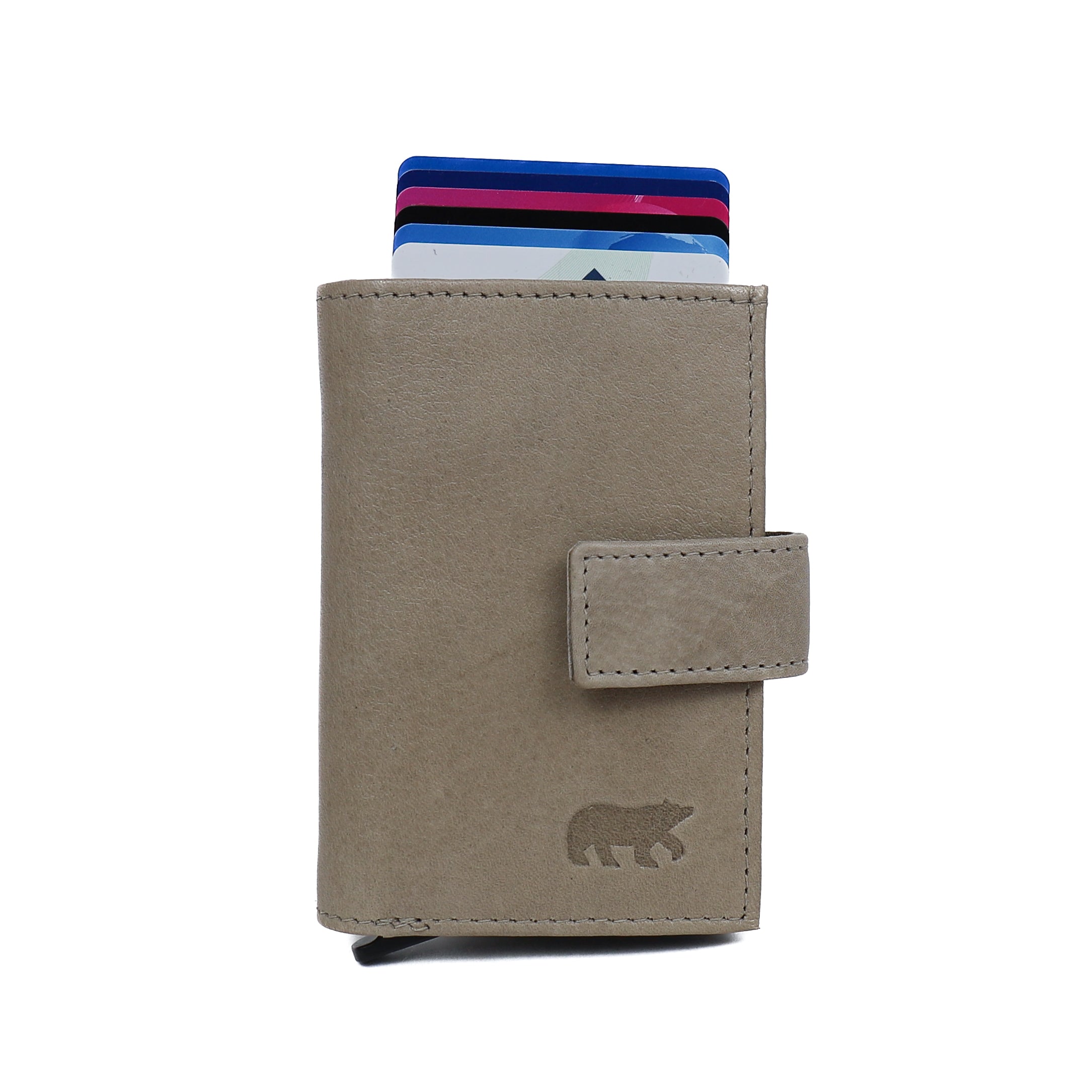 Card holder 'Elsie' ice grey