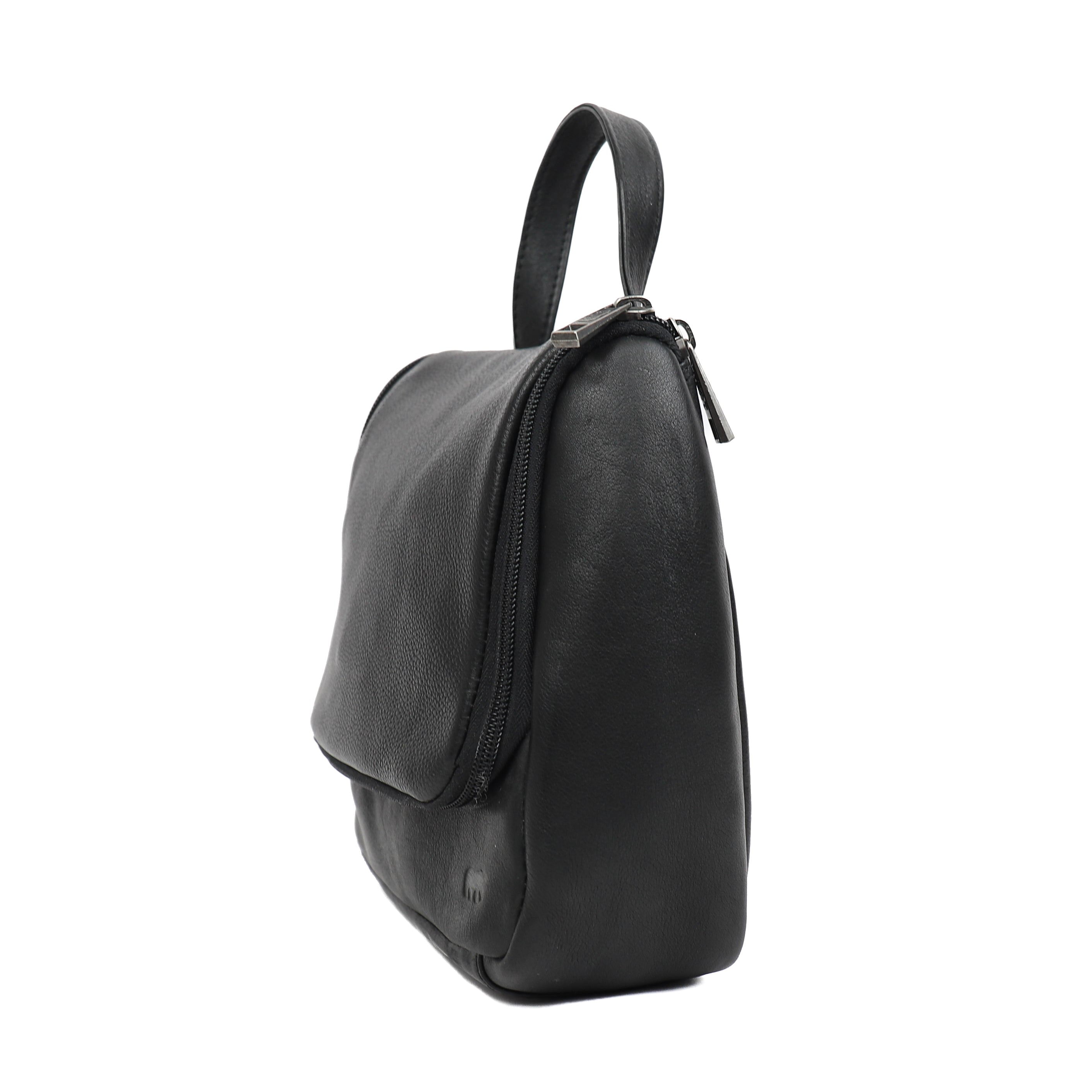 Hanging toiletry bag with hook 'Martin' black