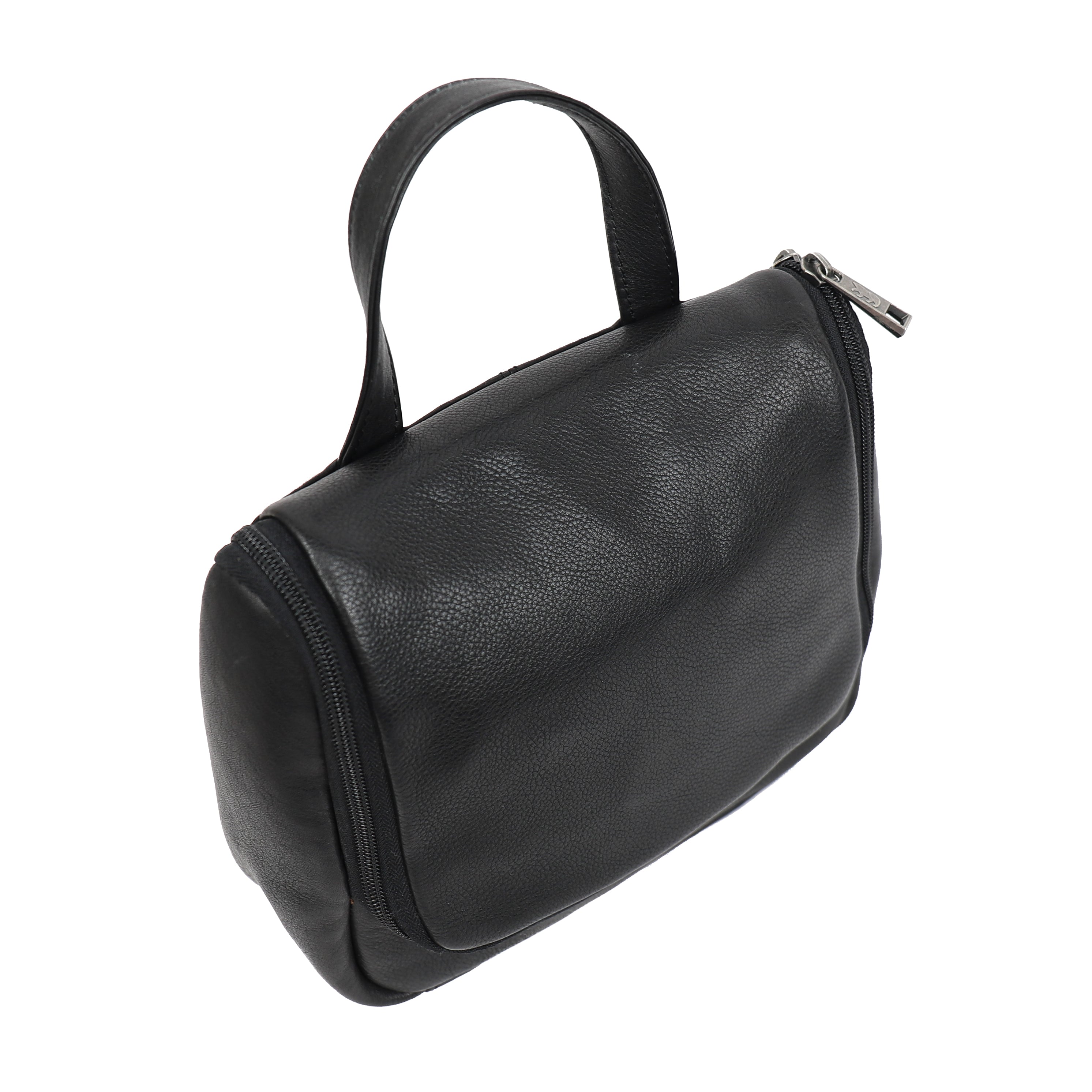 Hanging toiletry bag with hook 'Martin' black