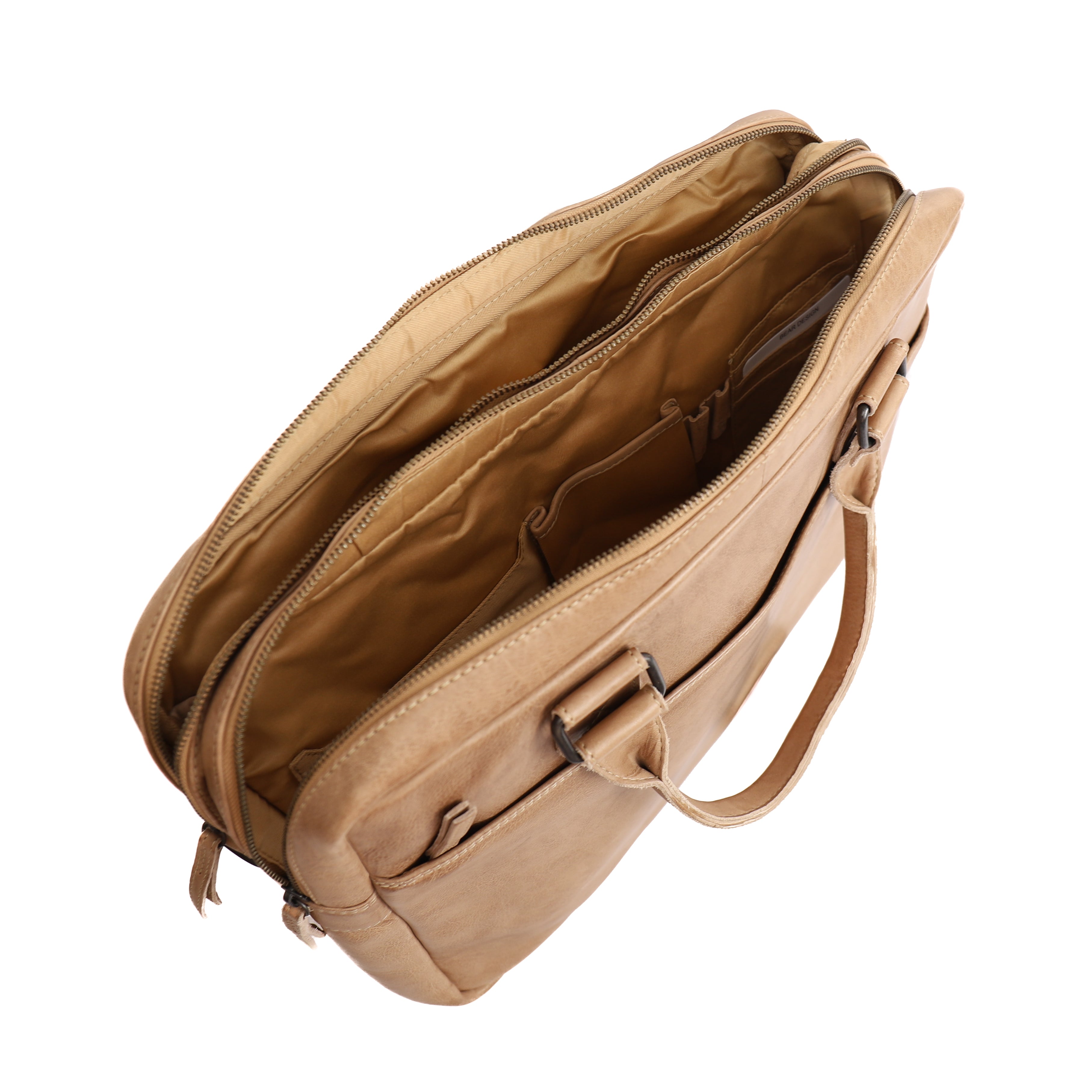 Laptop bag 'Leandro' beige