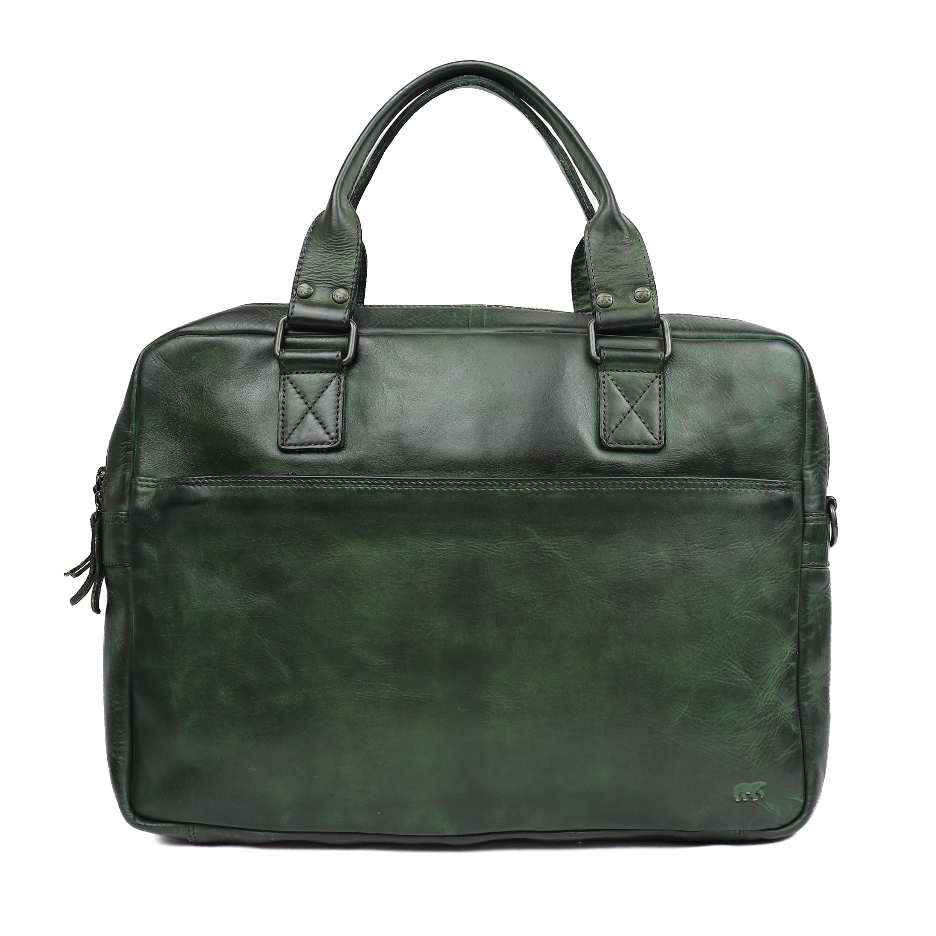 Laptoptas 'Leandro' groen
