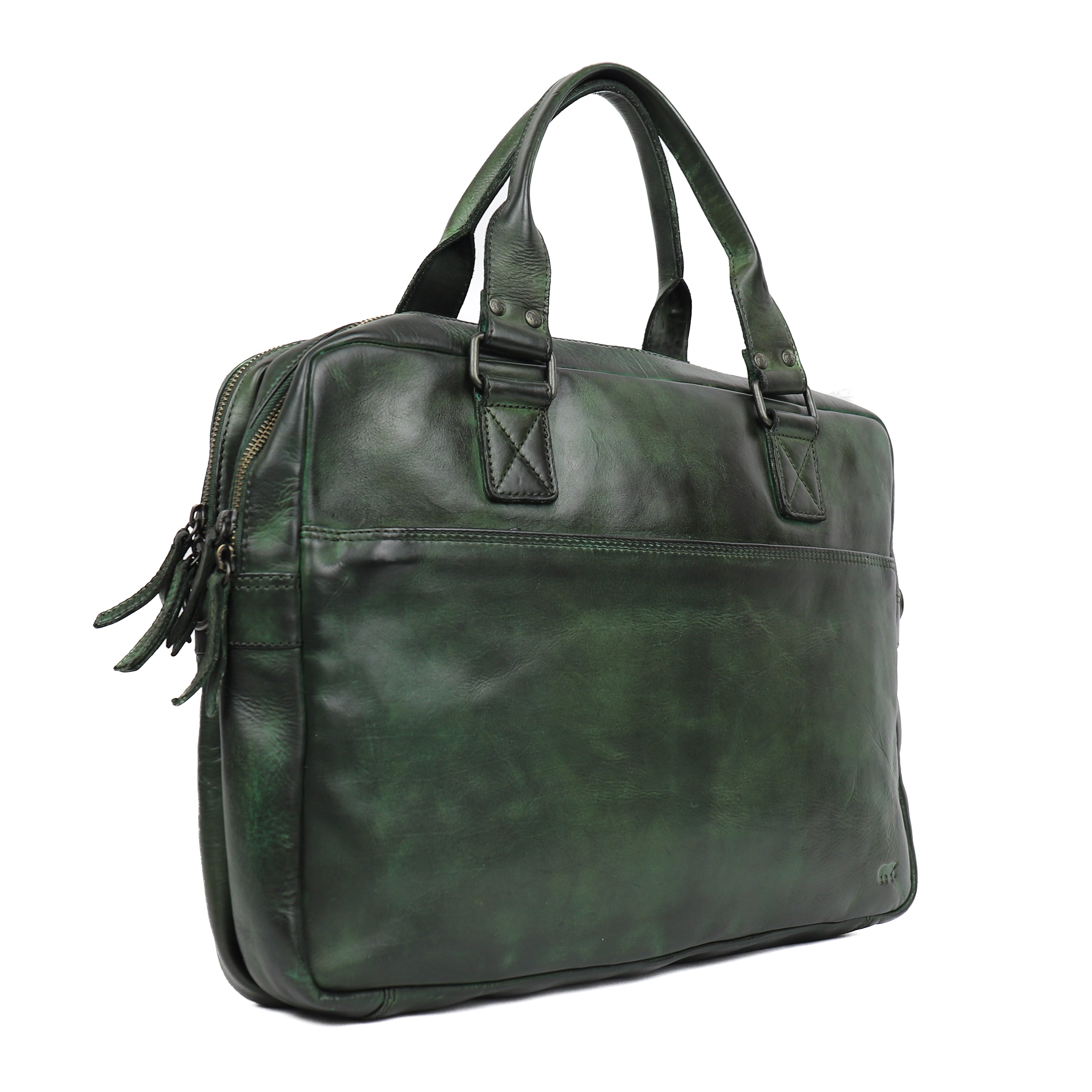 Laptoptas 'Leandro' groen
