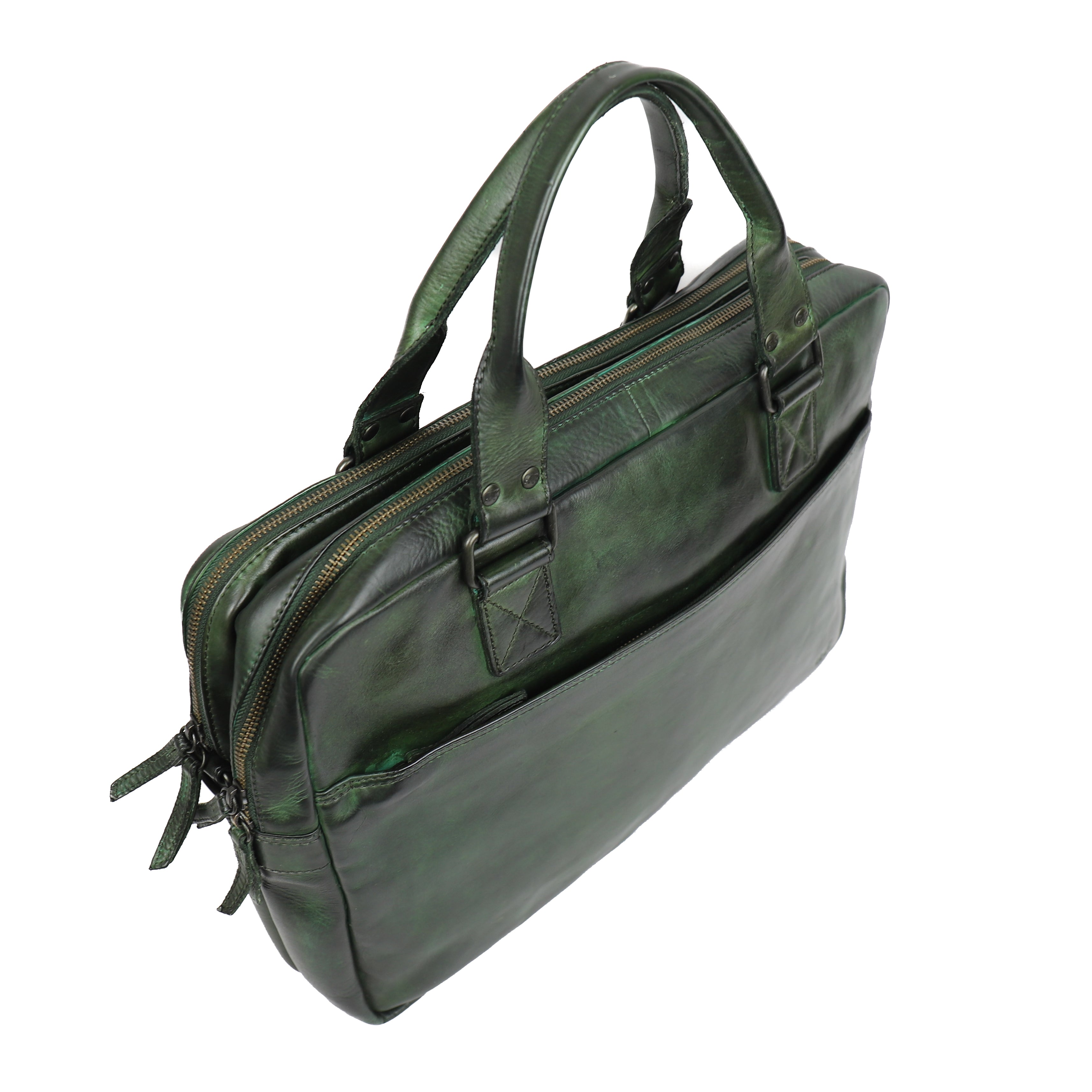 Laptoptas 'Leandro' groen