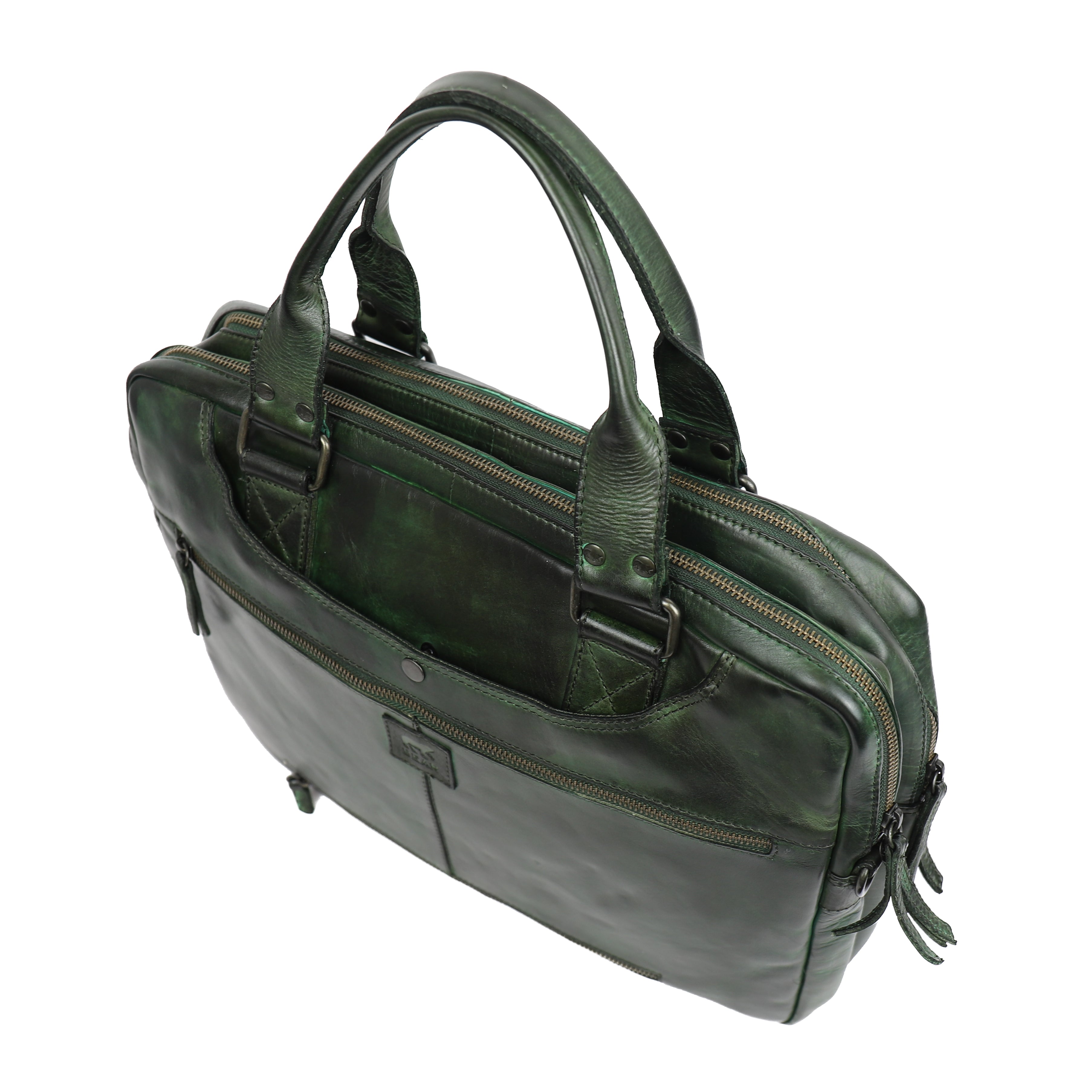 Laptoptas 'Leandro' groen